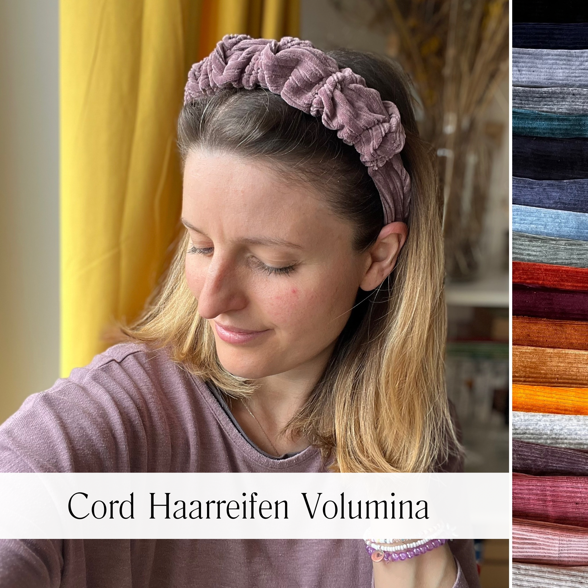 Cord Haarreifen Volumina