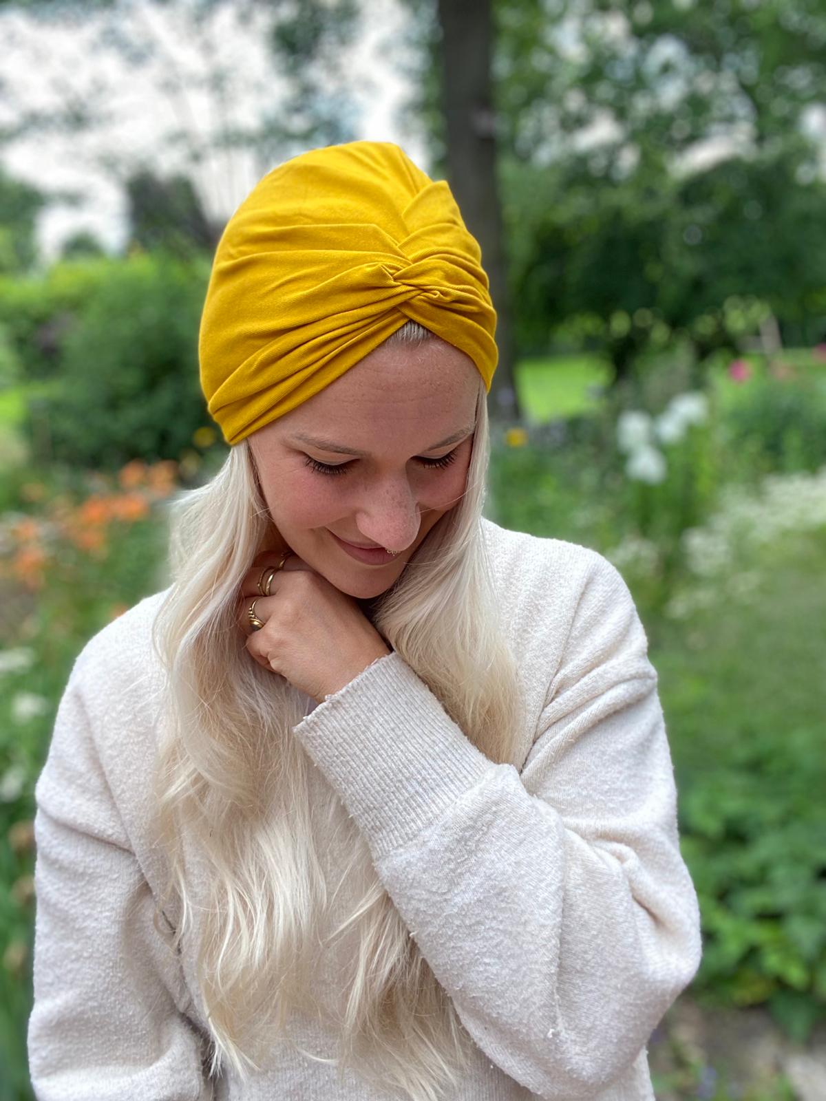 Bambus Twist Turban Mütze
