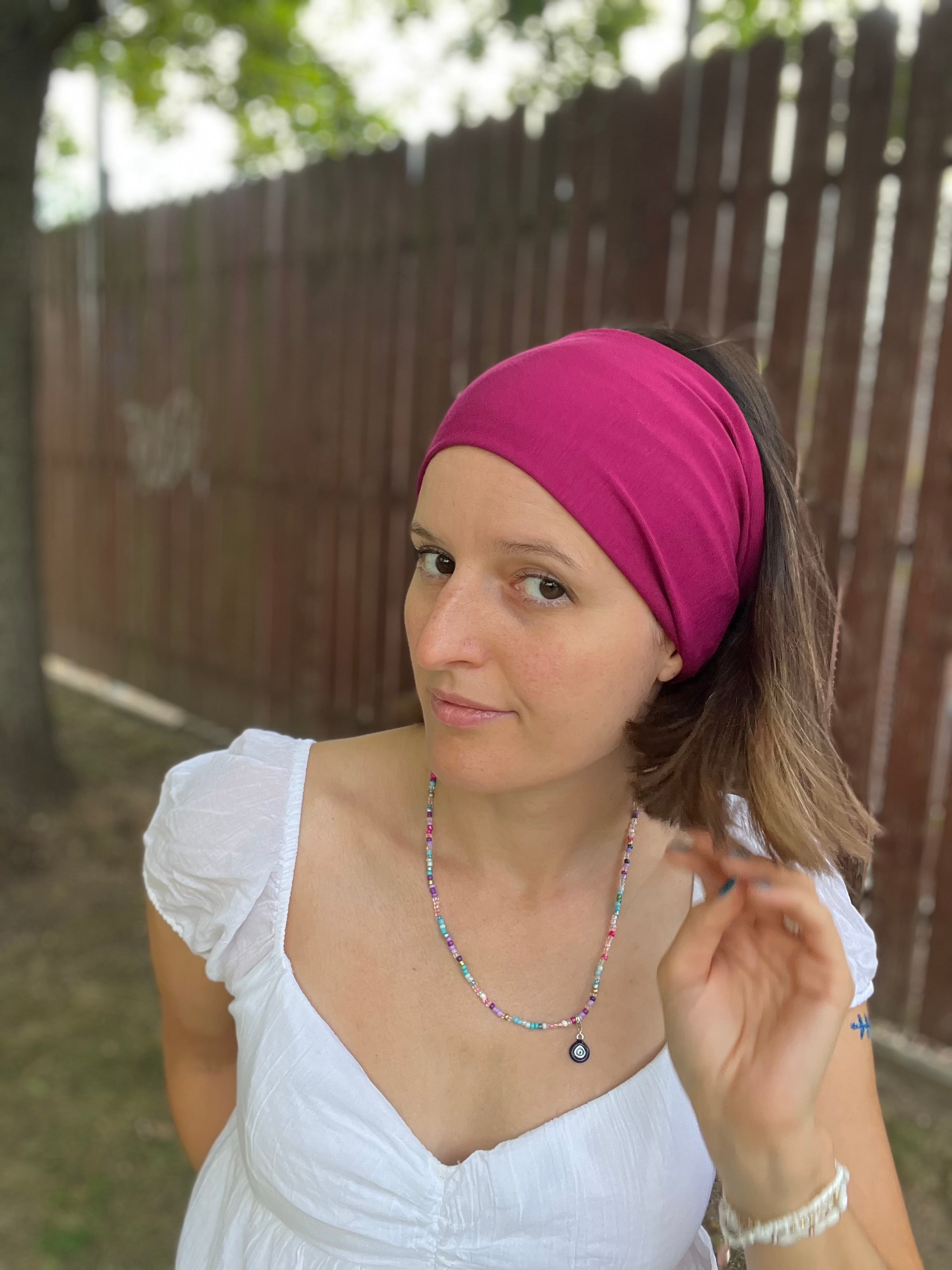 Neu-> Bambus Yoga Haarband in 16cm