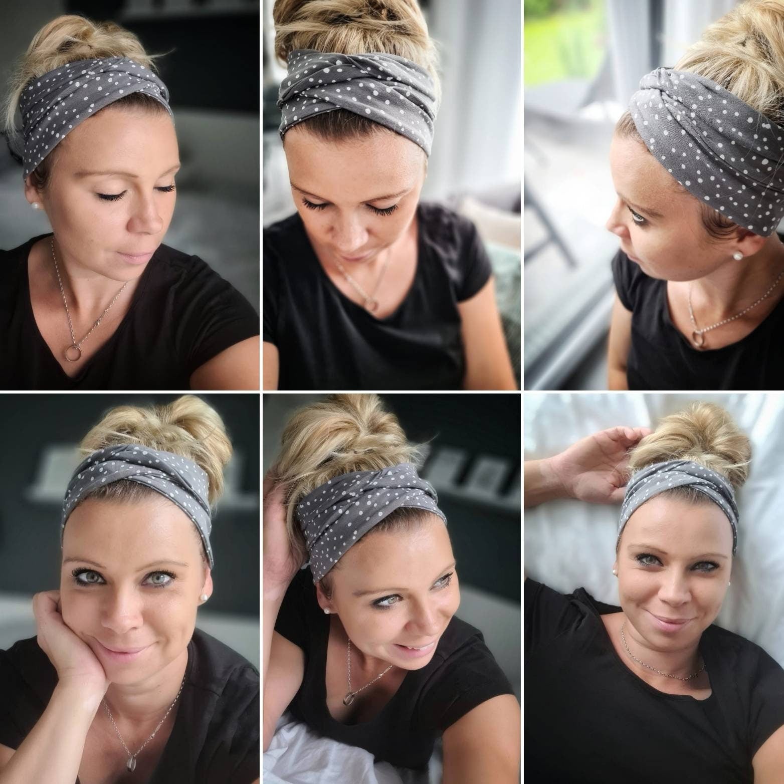 Jersey Haarband zum selber binden