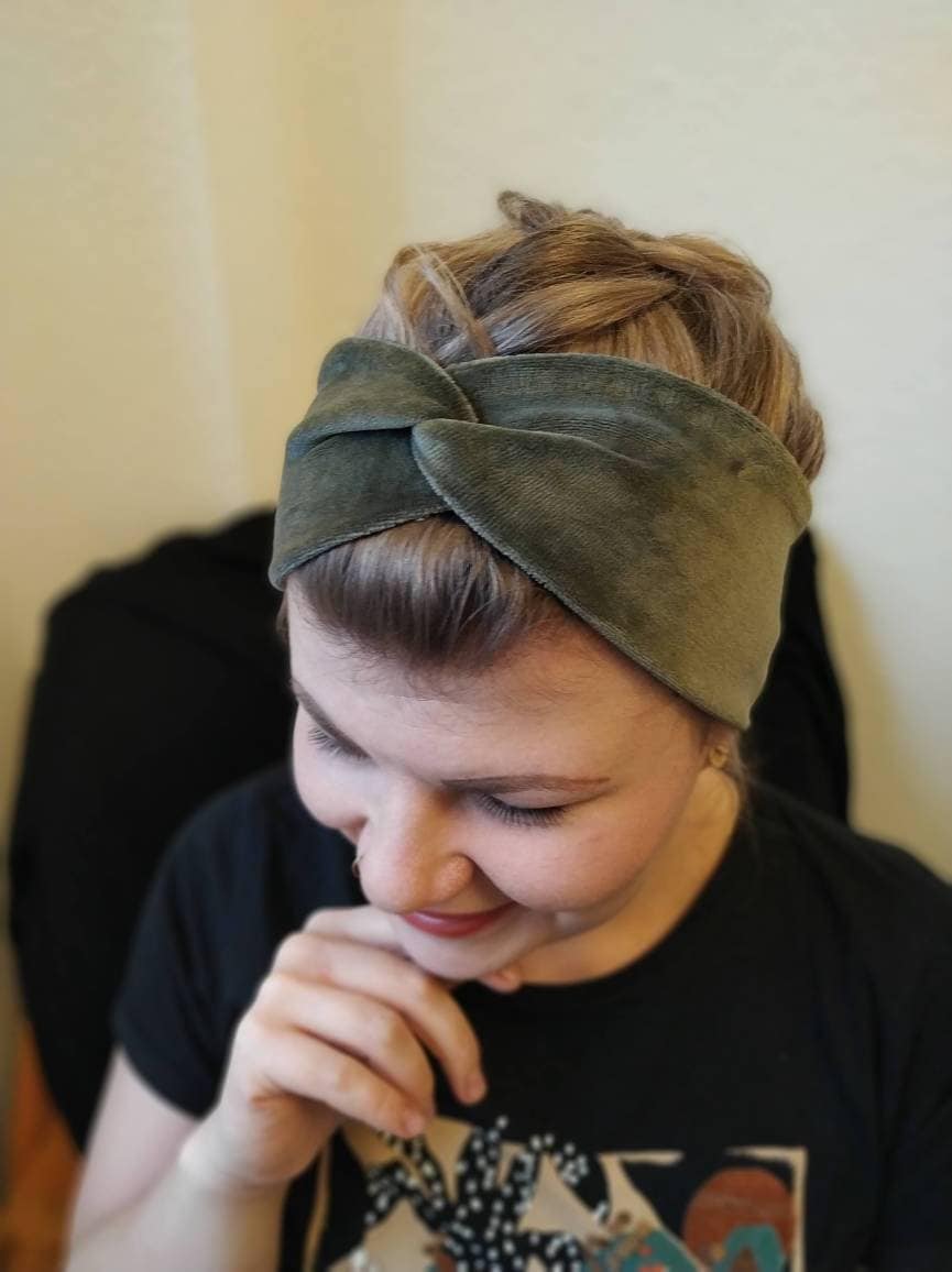 BANDEAU Nicki-Samt Haarband