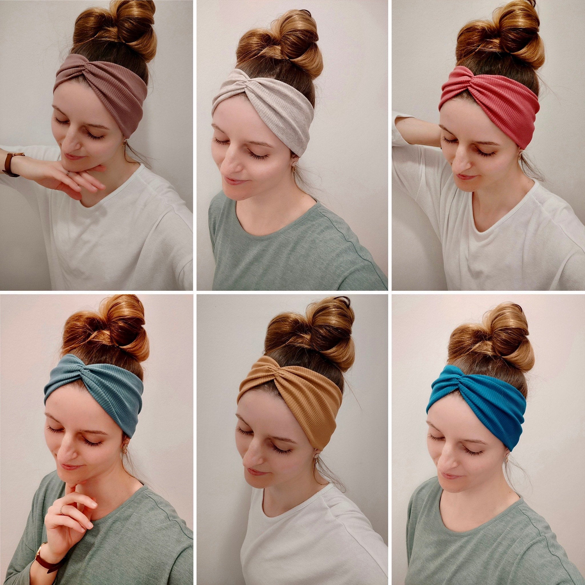 Rippstrick Twist haarband