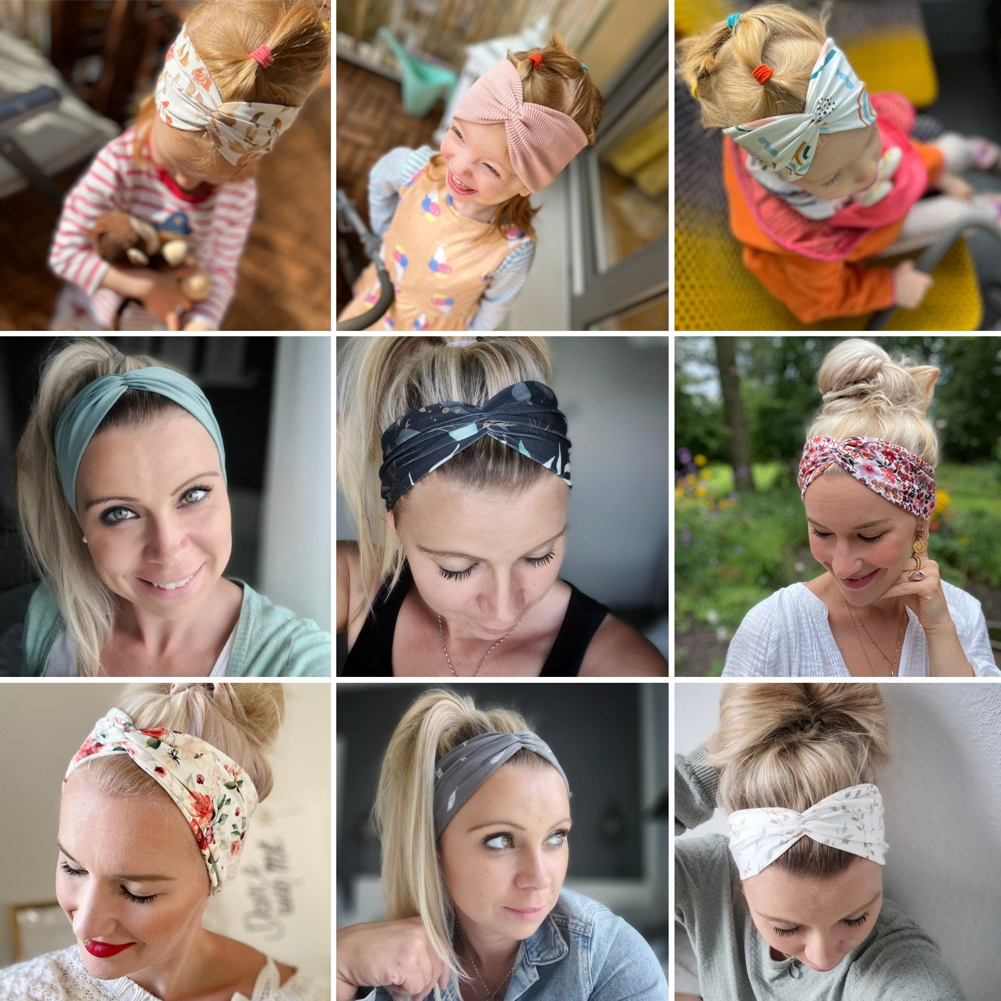 2er Set Twist Haarband – weich & vielseitig
