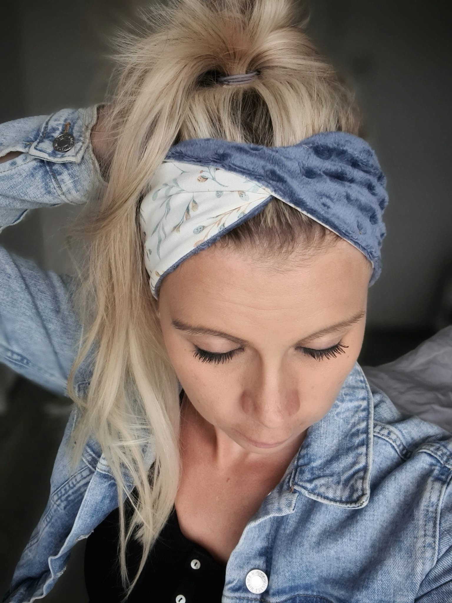Curvy Signatur Stirnband – gefüttert, warm & stylisch