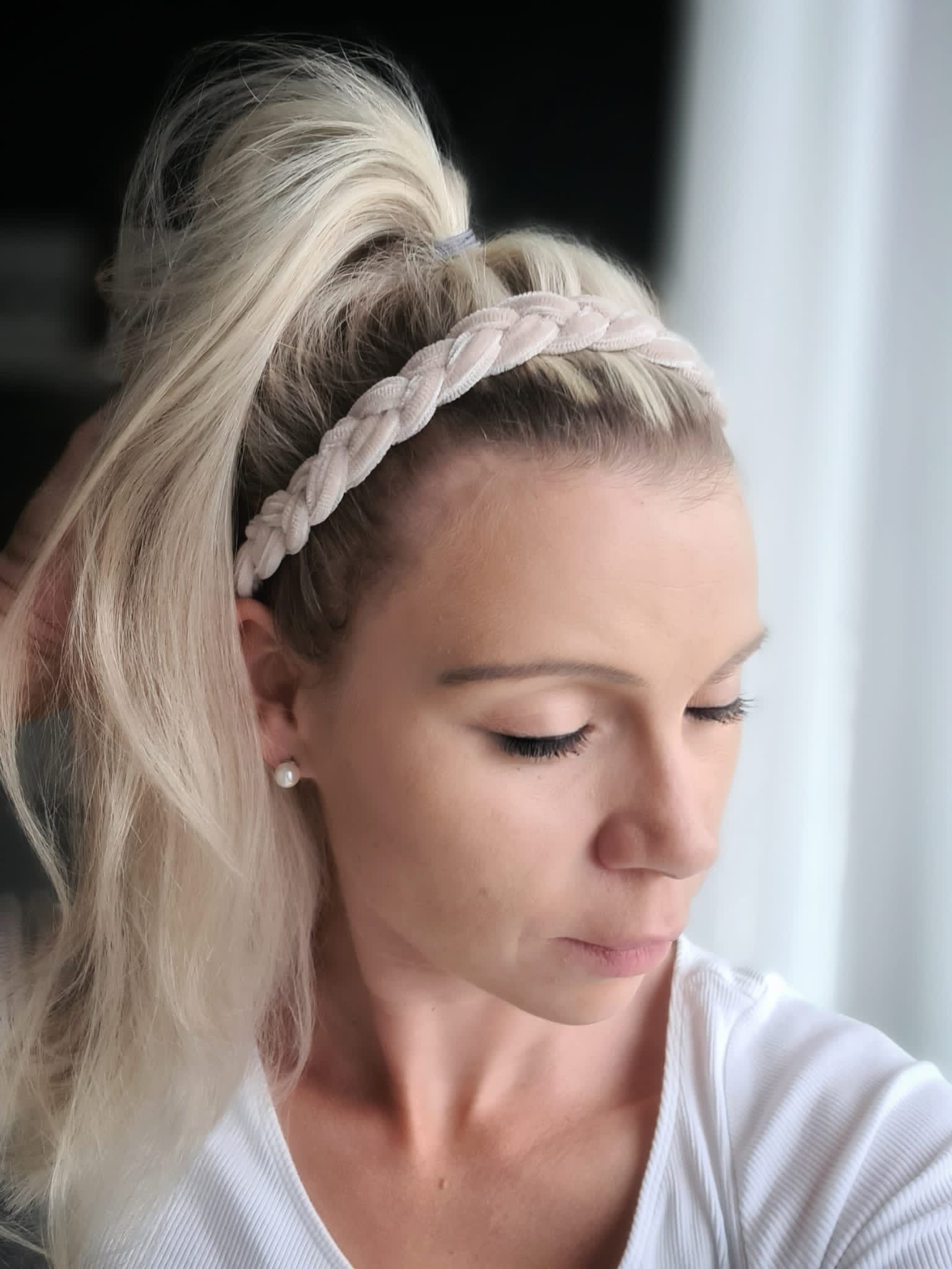 Geflochtenes CORD Haarband