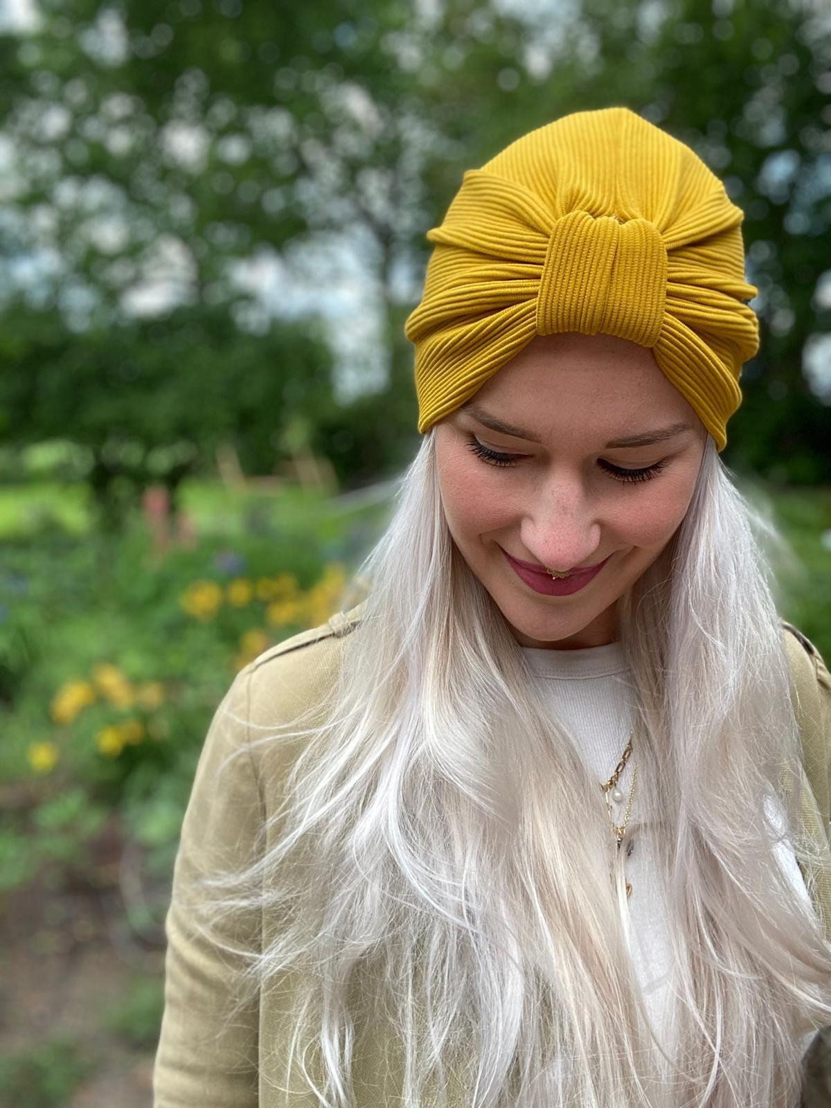 Klassische RIBB Turban Mütze