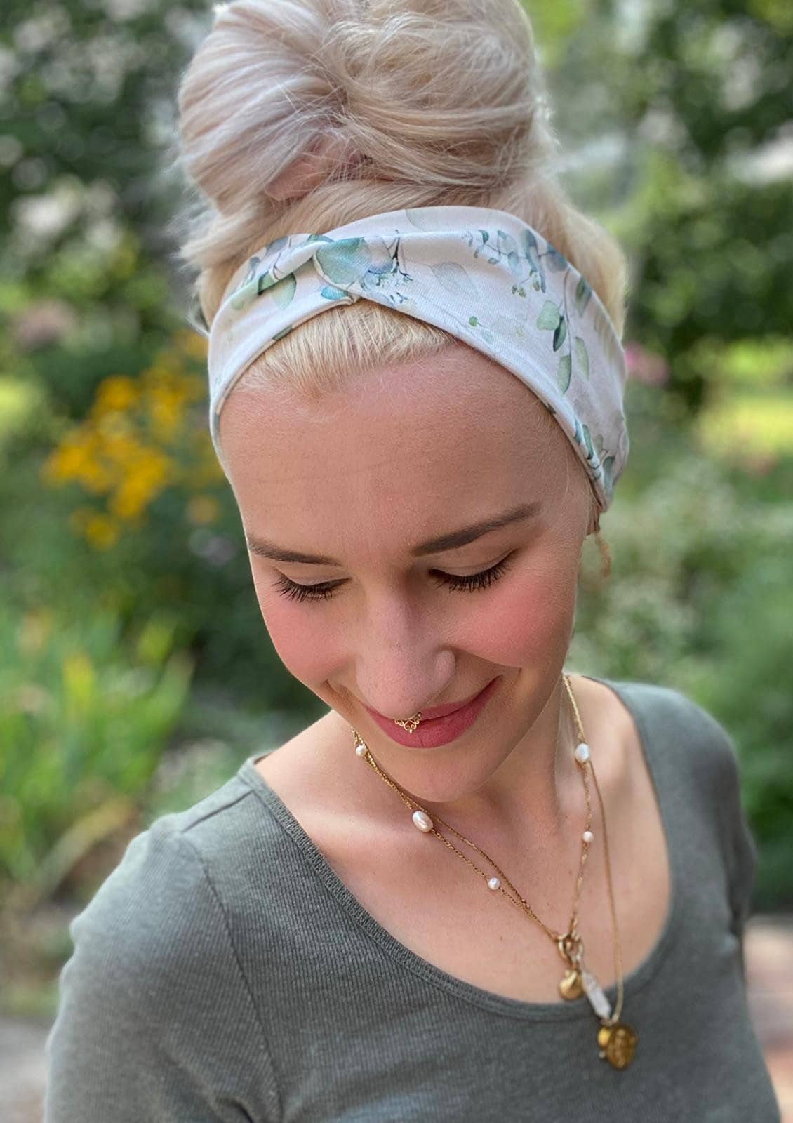Bandeau Knoten Haarband schmal – bequem & stylisch