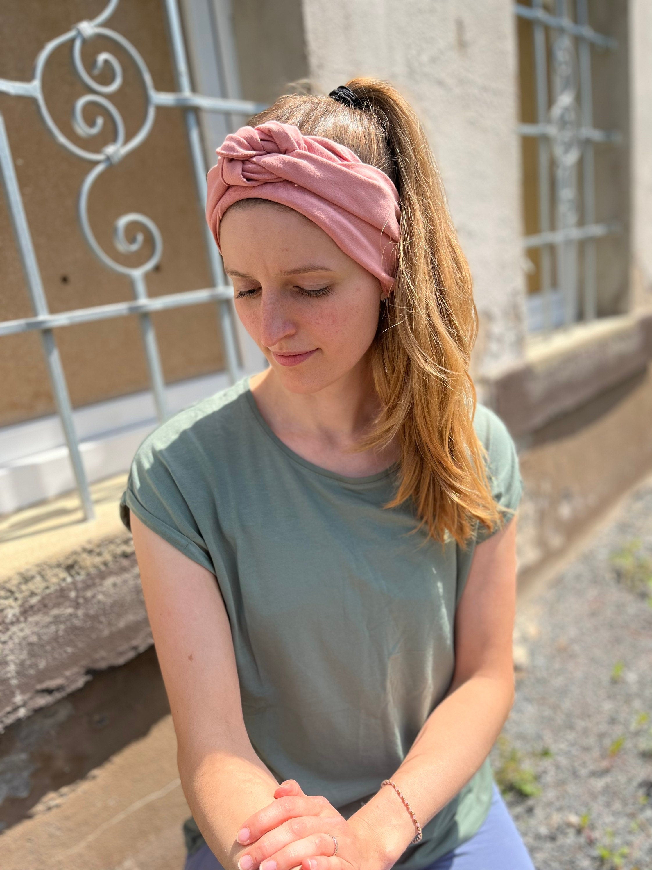 Jersey Haarband zum selber binden