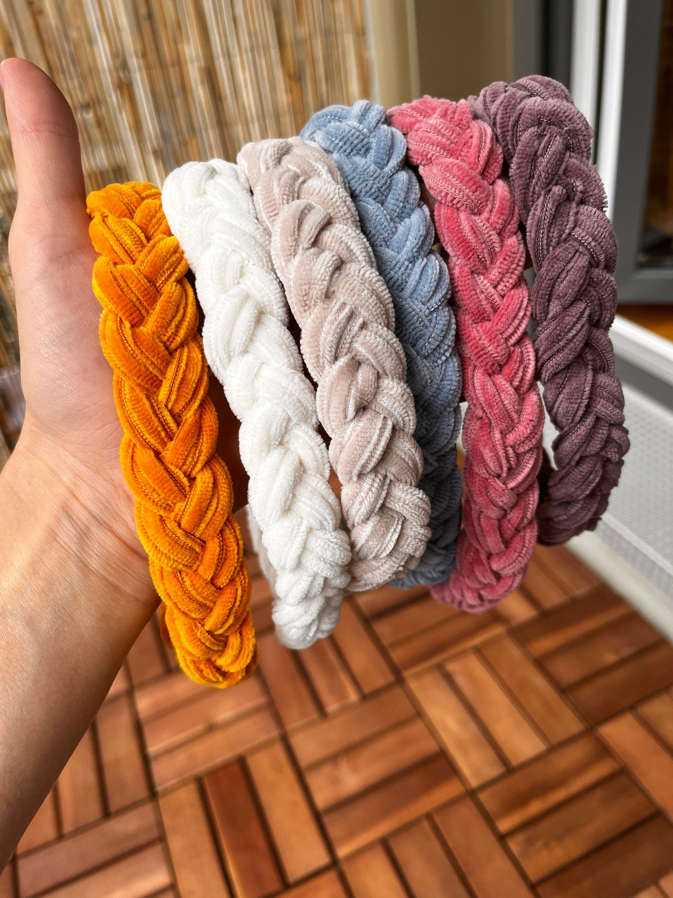 Geflochtenes CORD Haarband