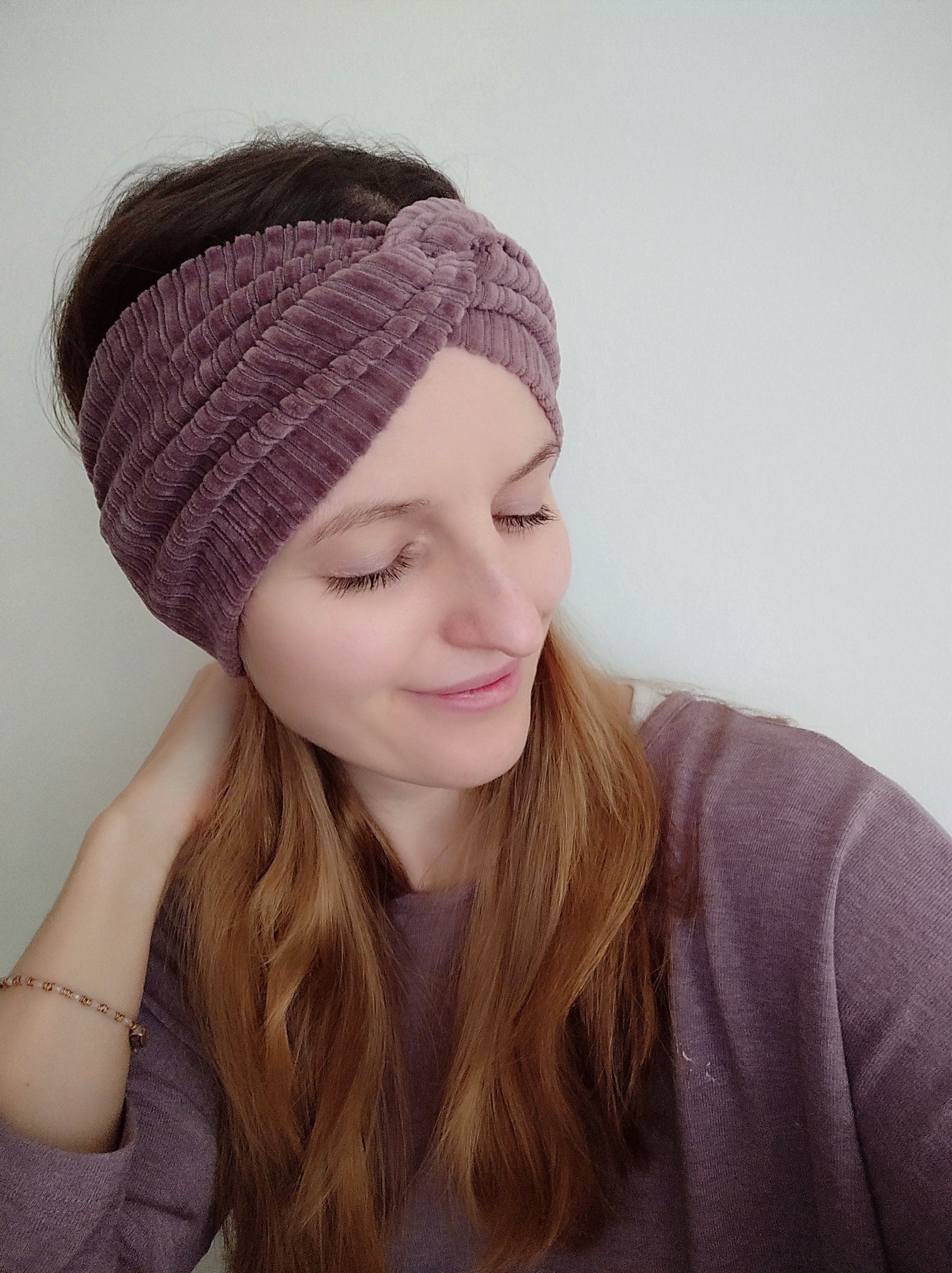 Cord Bandeau Stirnband – warm & komfortabel