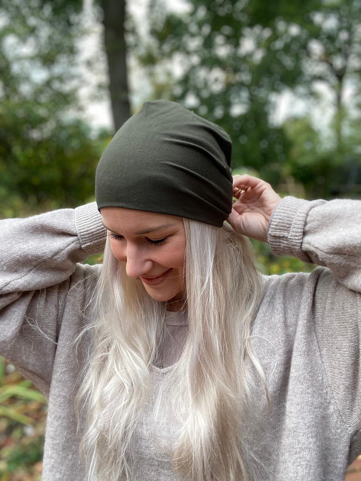 Bambus Mütze – angenehm & vielseitig, Chemo geeignet
