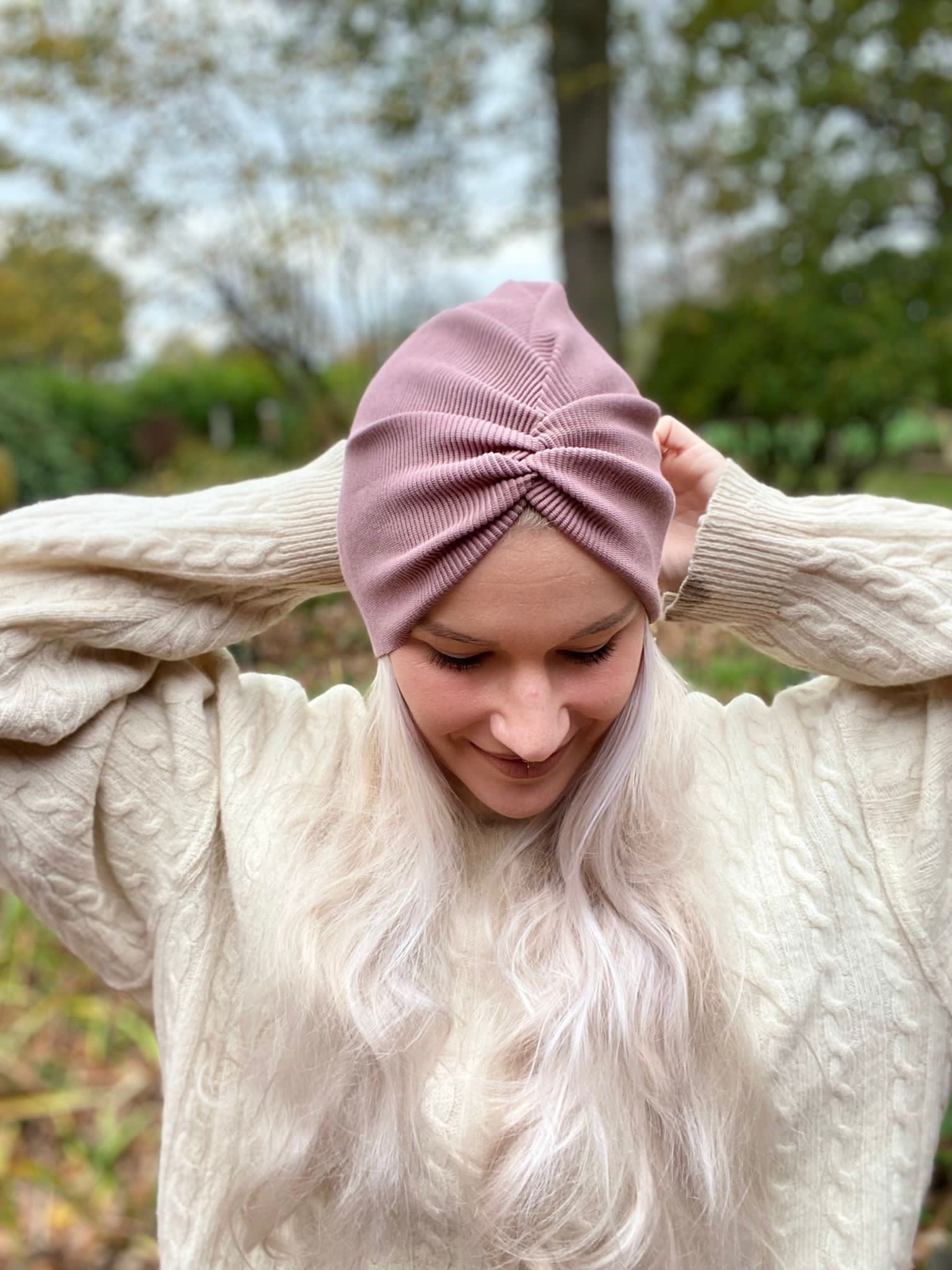 Die einlagige RIBB Turban