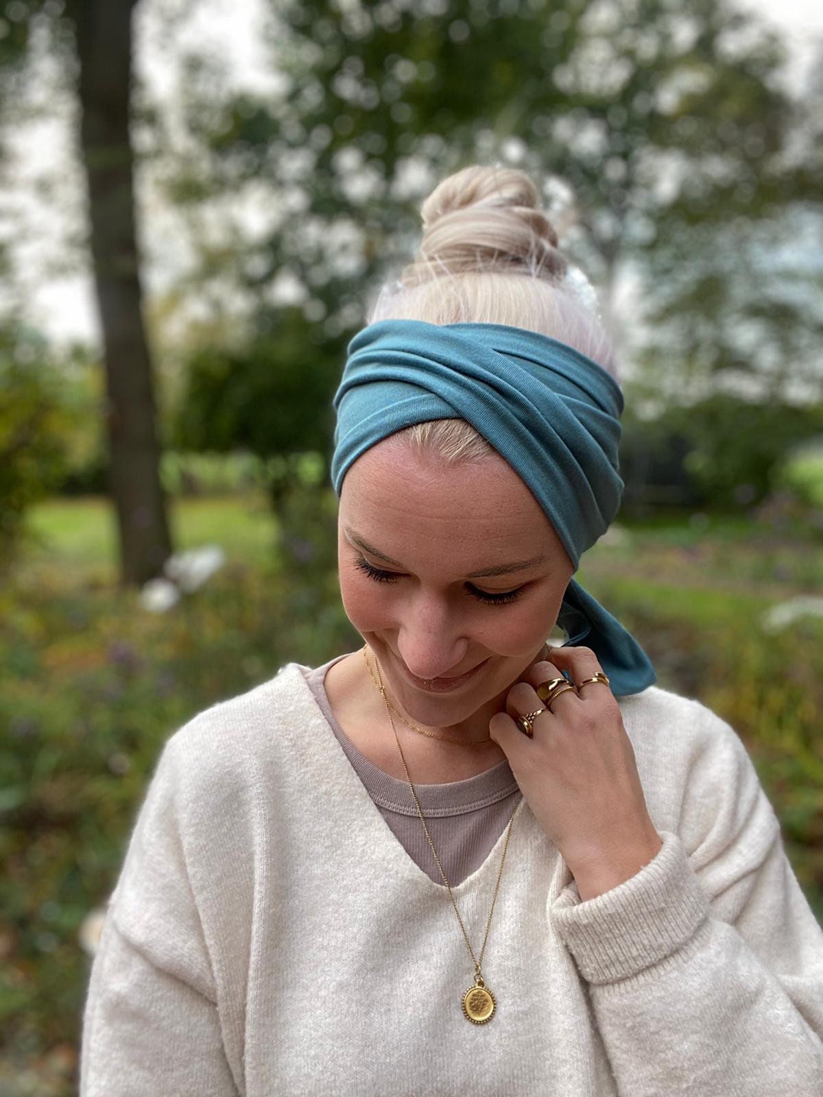 Binde Haarband Baumwolljersey – weich & leicht