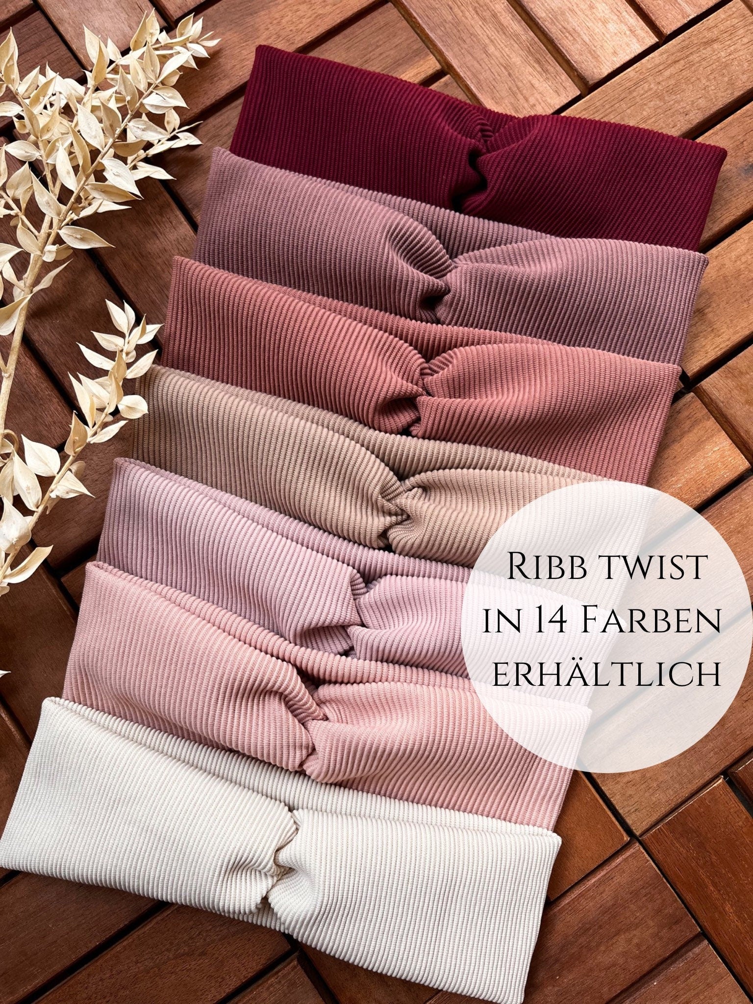 RIBB Twist Haarband in 12cm