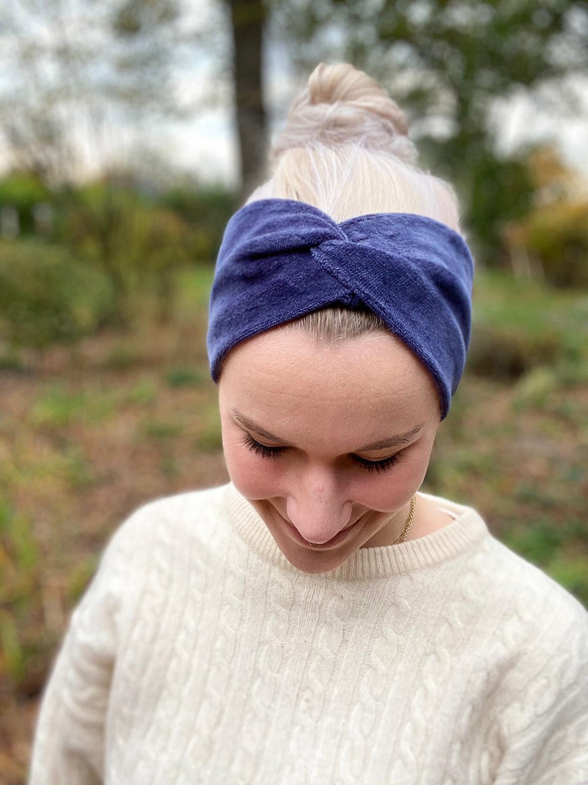 BANDEAU Nicki-Samt Haarband