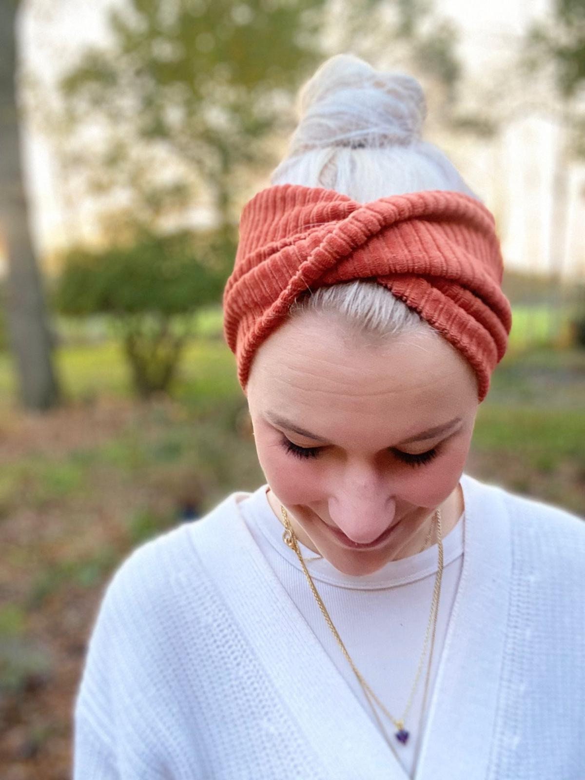 Cord Curvy Stirnband - stylisch & bequem