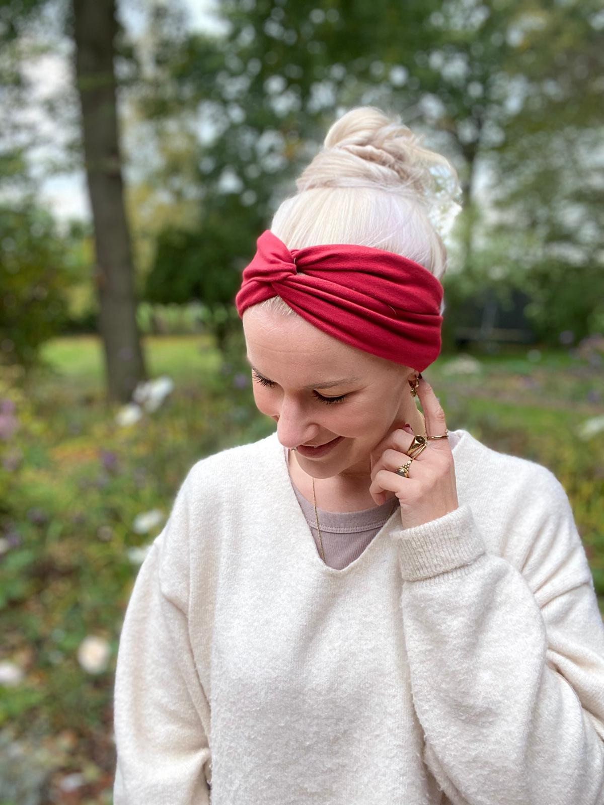 Jersey Haarband zum selber binden