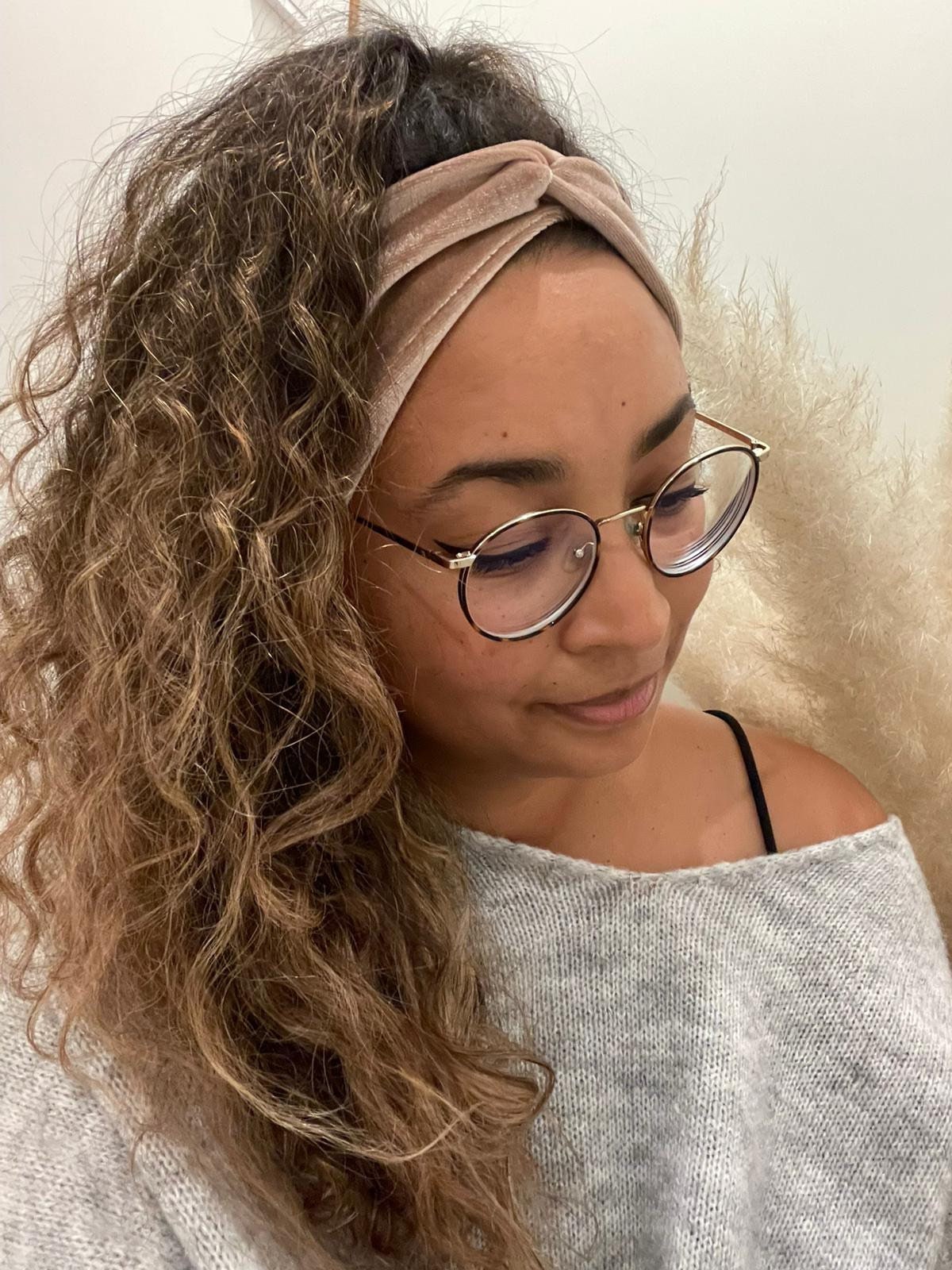 Samt Stirnband – warm & komfortabel