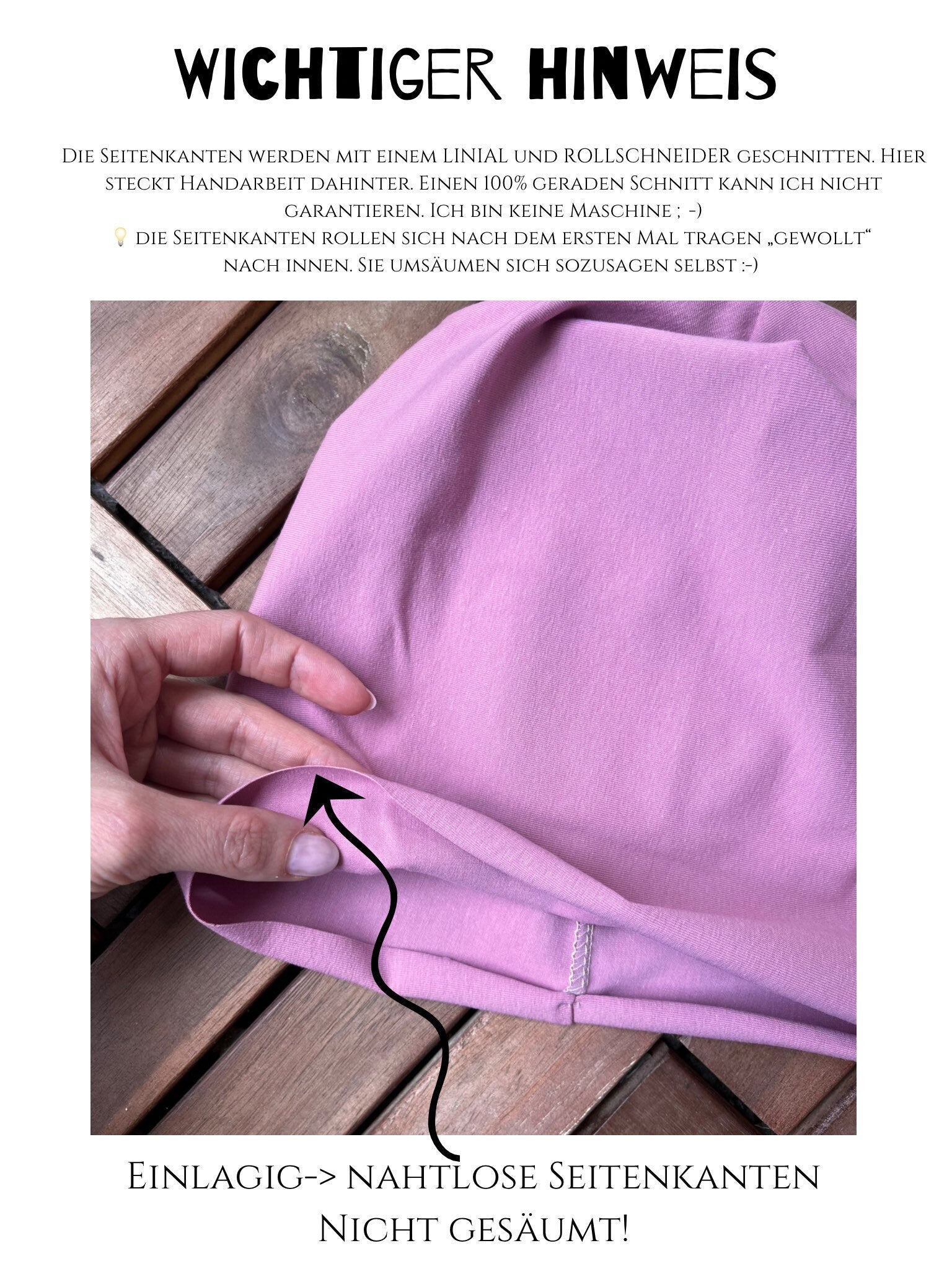 Beanie-Mütze Baumwolljersey – leicht & bequem