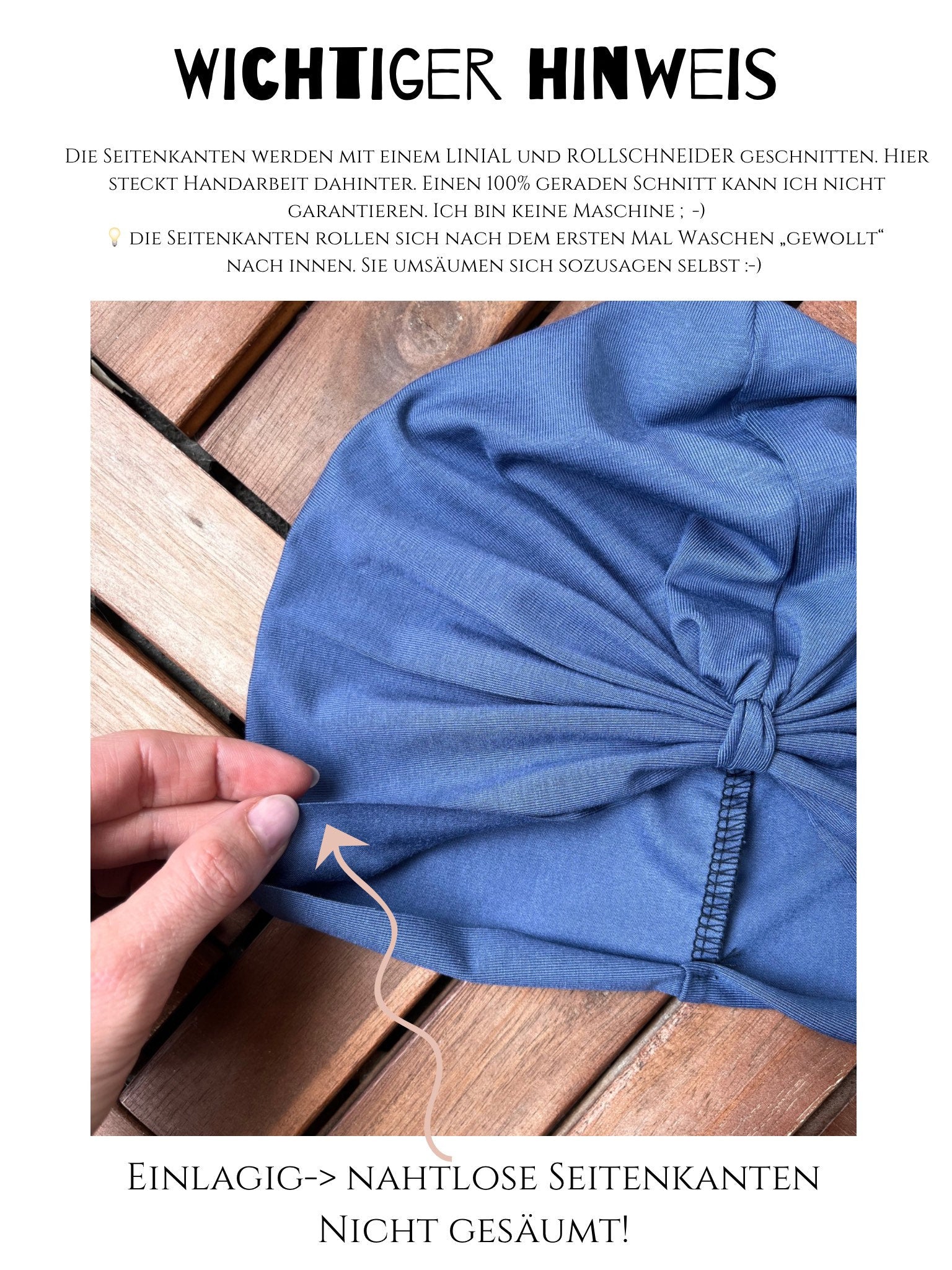 Klassische BAMBUS Turban Mütze- Chemomütze