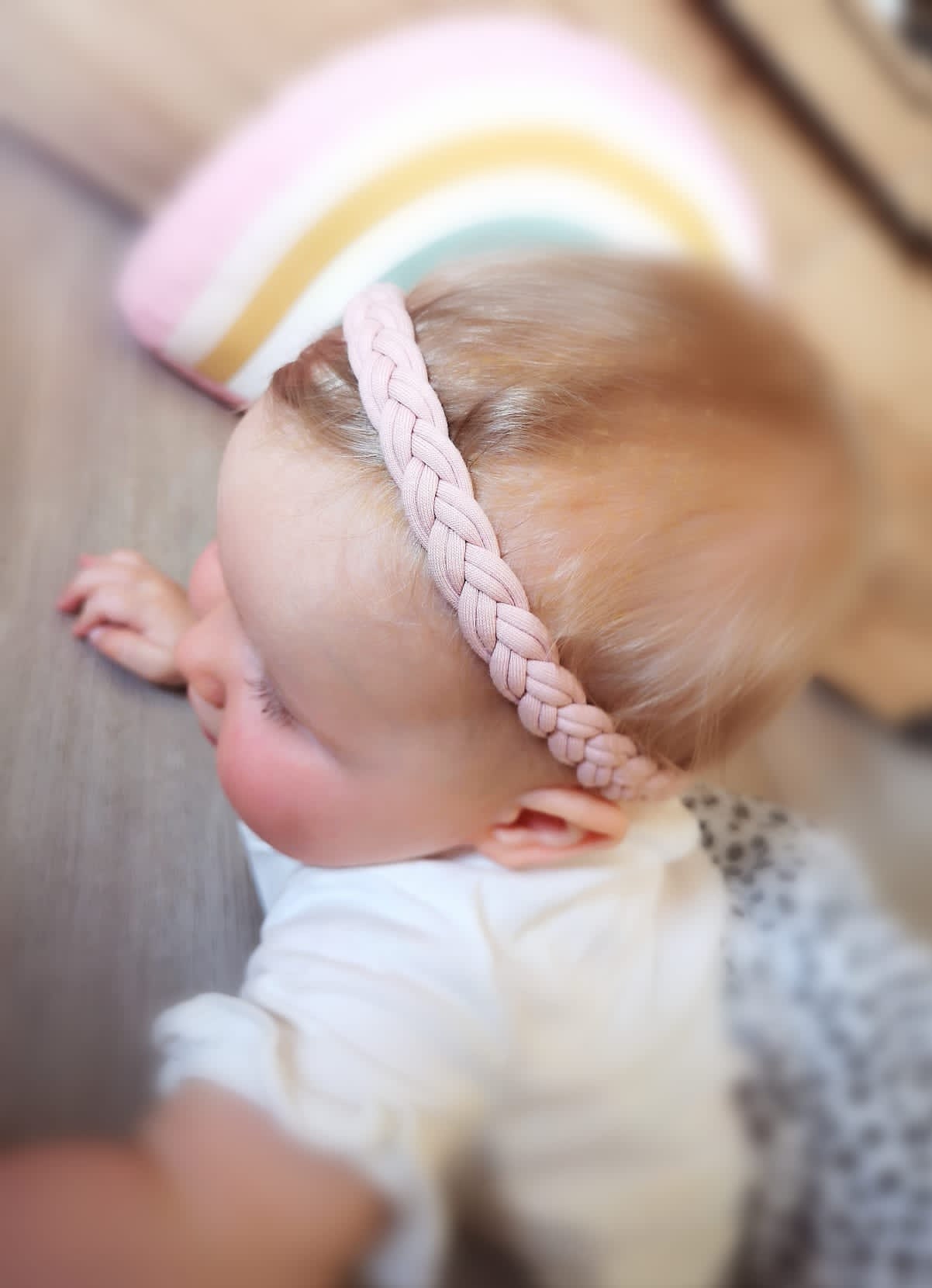 Geflochtenes Haarband – handgeflochten, unisex, dehnbar & vielseitig