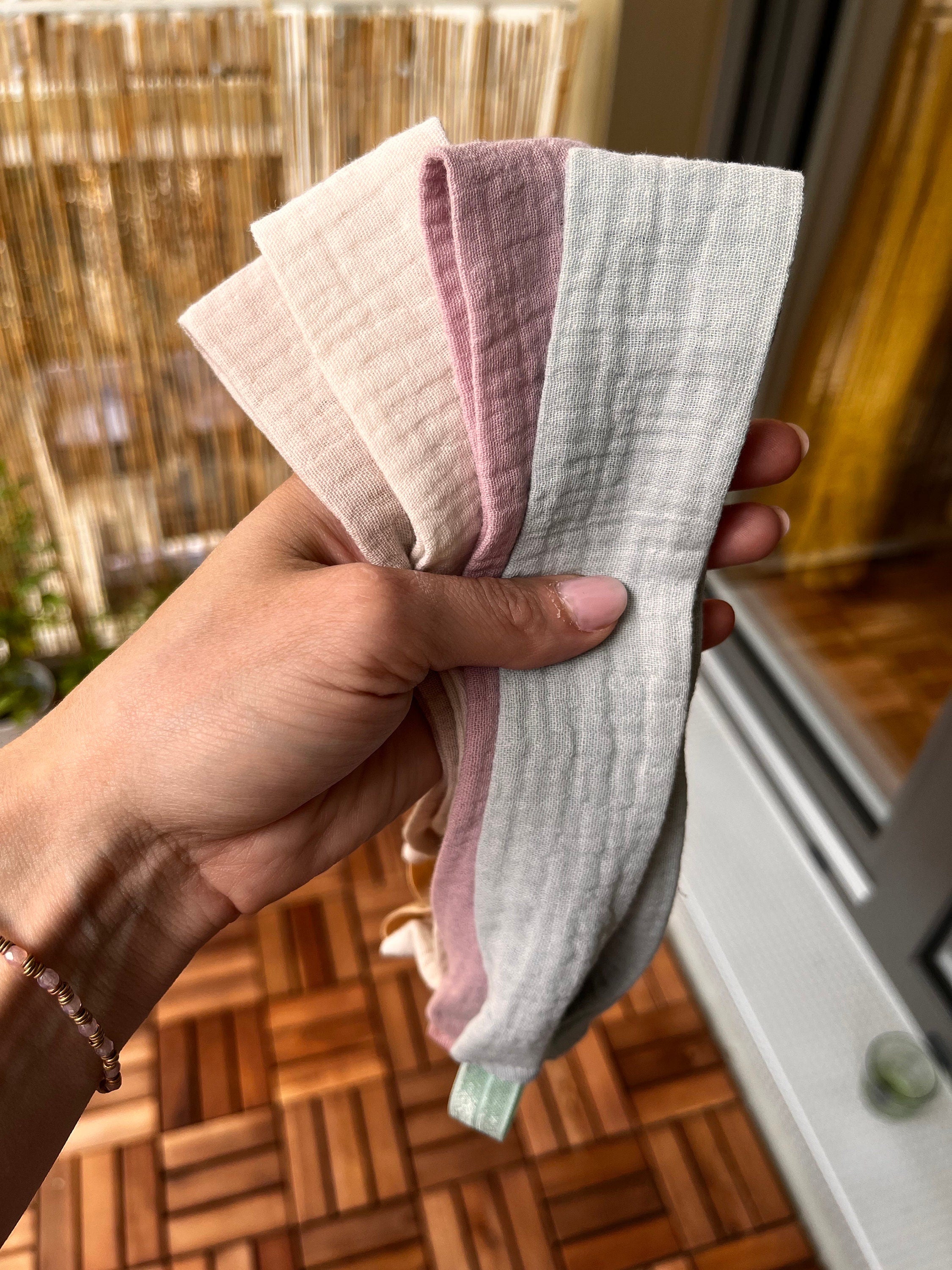 Mini Musselin Haarband – weich & bequem