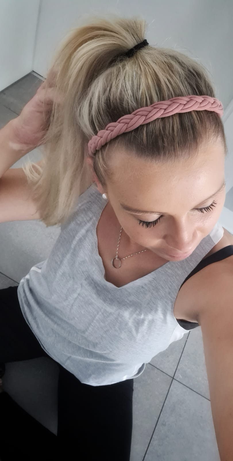 Geflochtenes Haarband schmal – bequem & stylisch