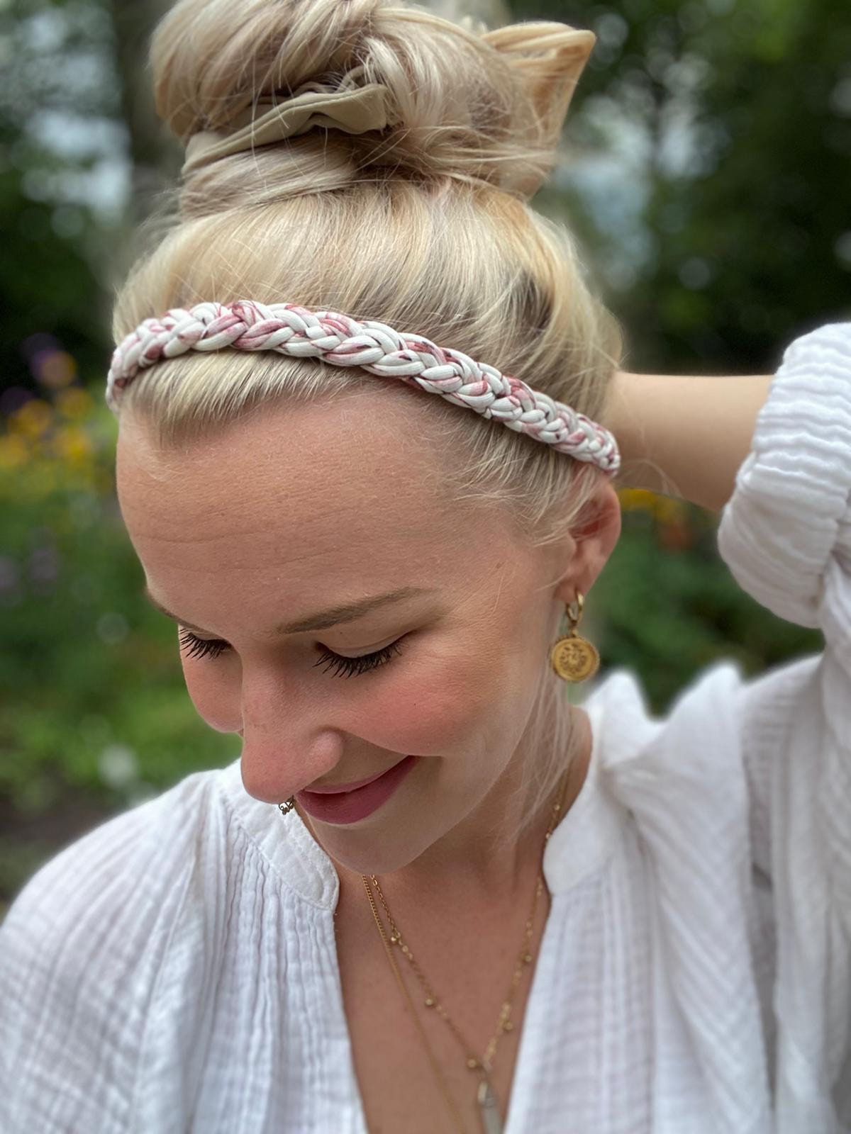 Geflochtenes Haarband schmal – bequem & stylisch