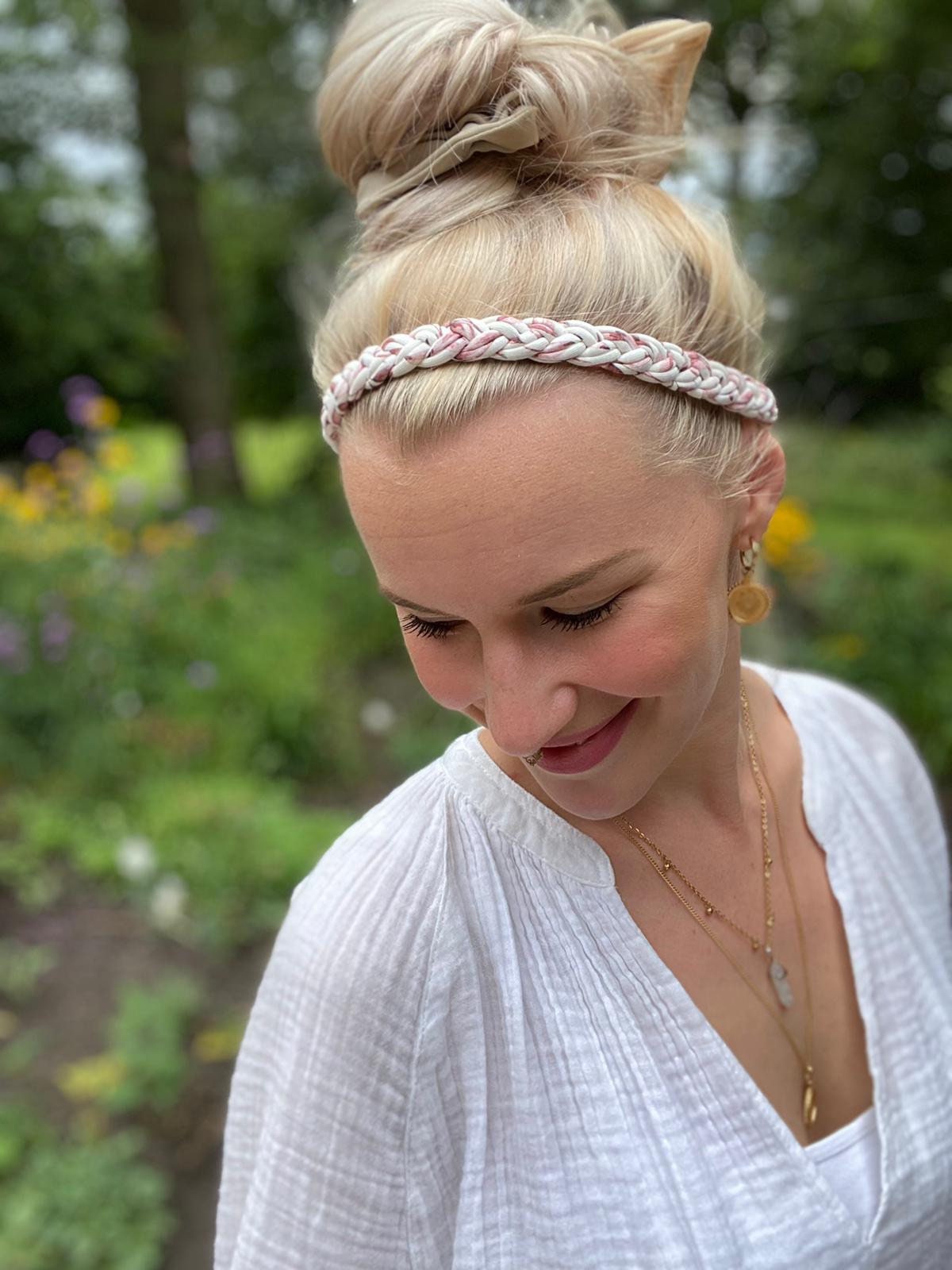 Geflochtenes Haarband schmal – bequem & stylisch