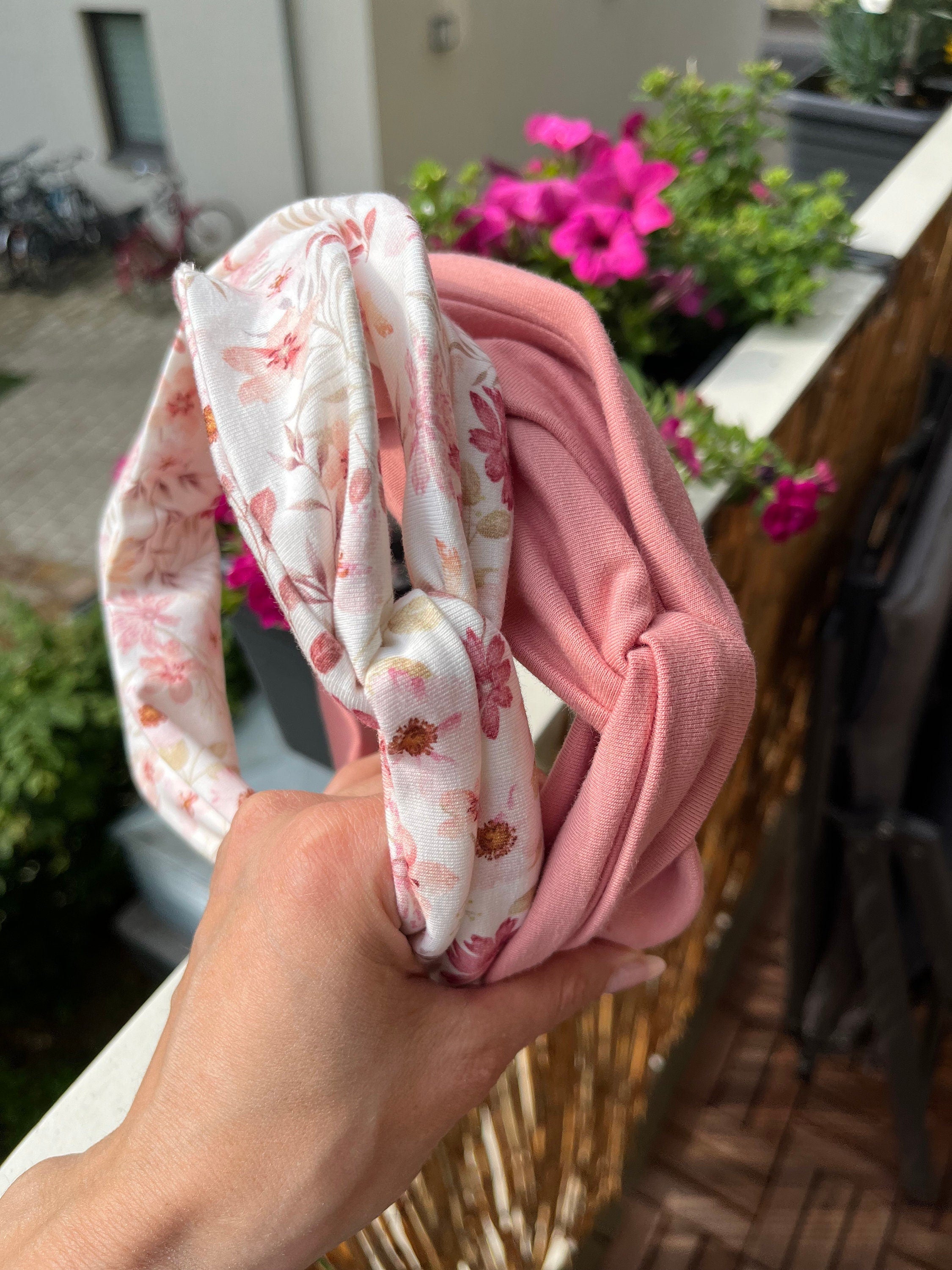 Drahthaarband aus Jersey