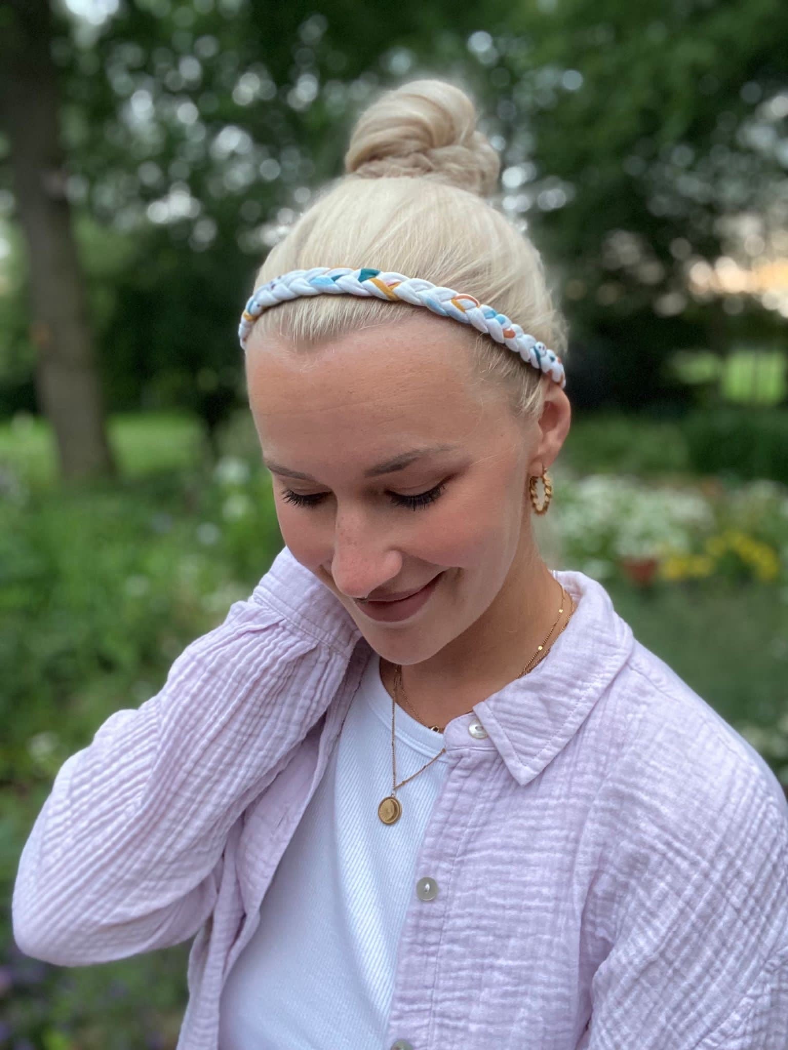 Geflochtenes Haarband schmal – bequem & stylisch