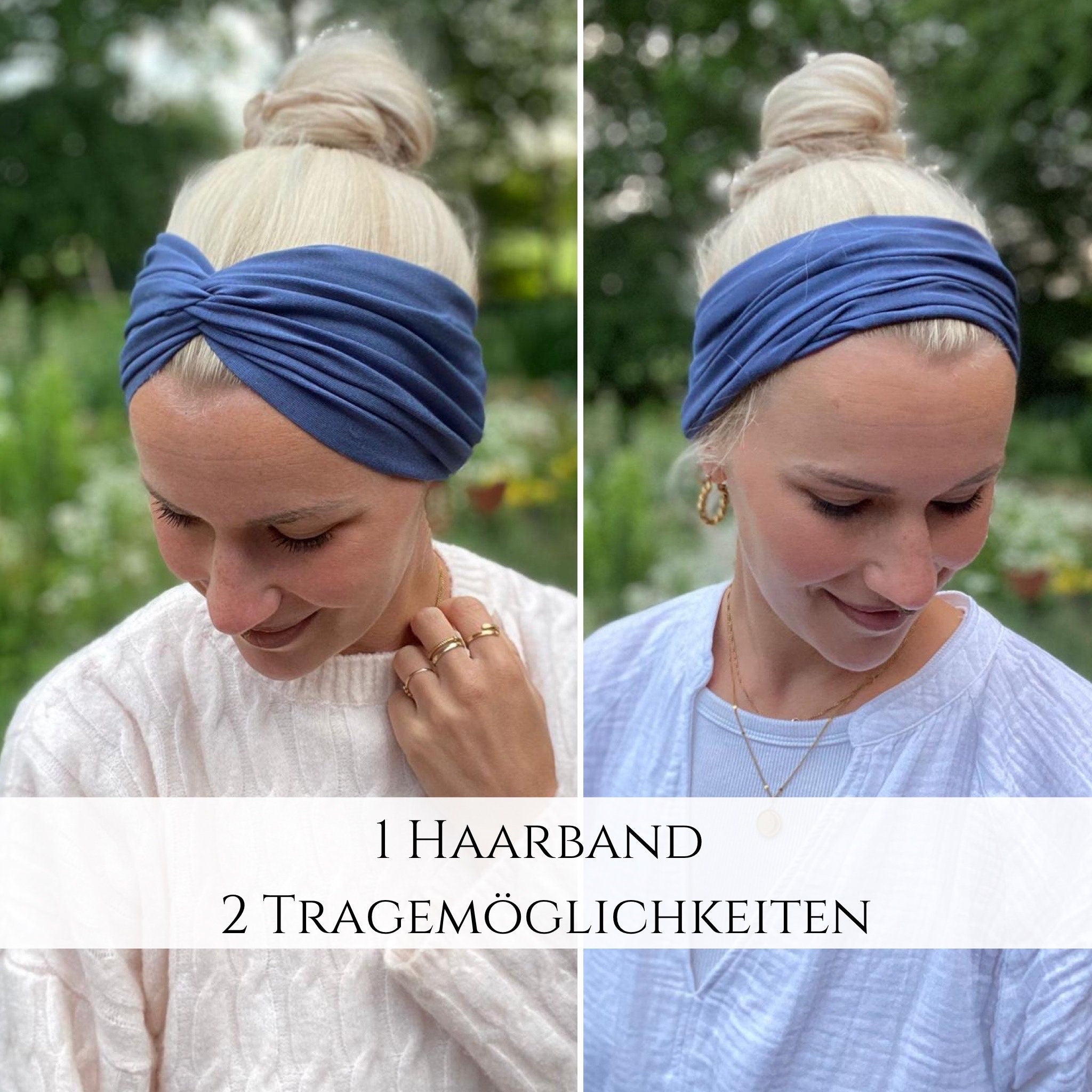 Bambus Twist Haarband – weich & rutschfest