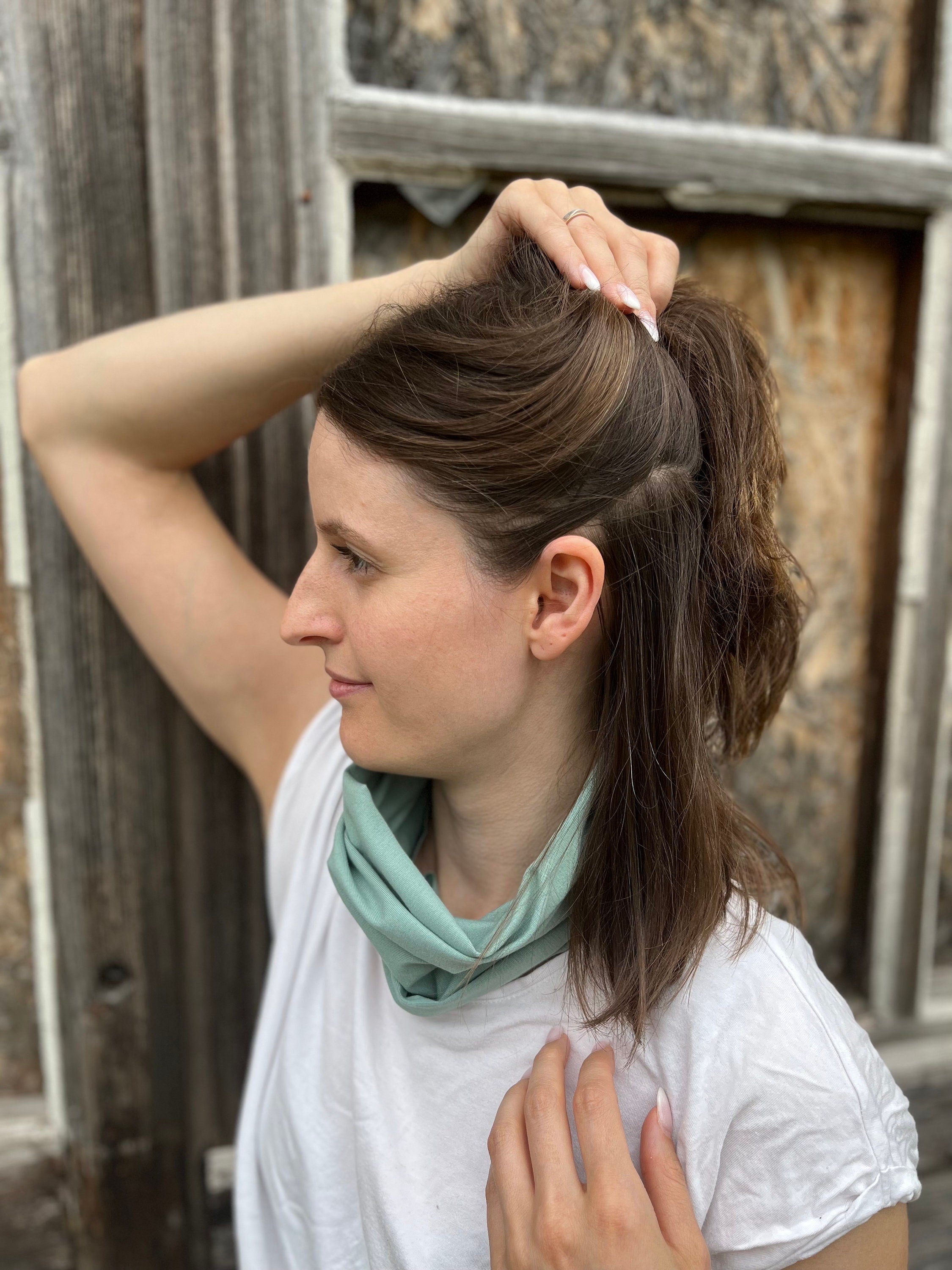 Loop Haarband Baumwolljersey – stylisch & bequem