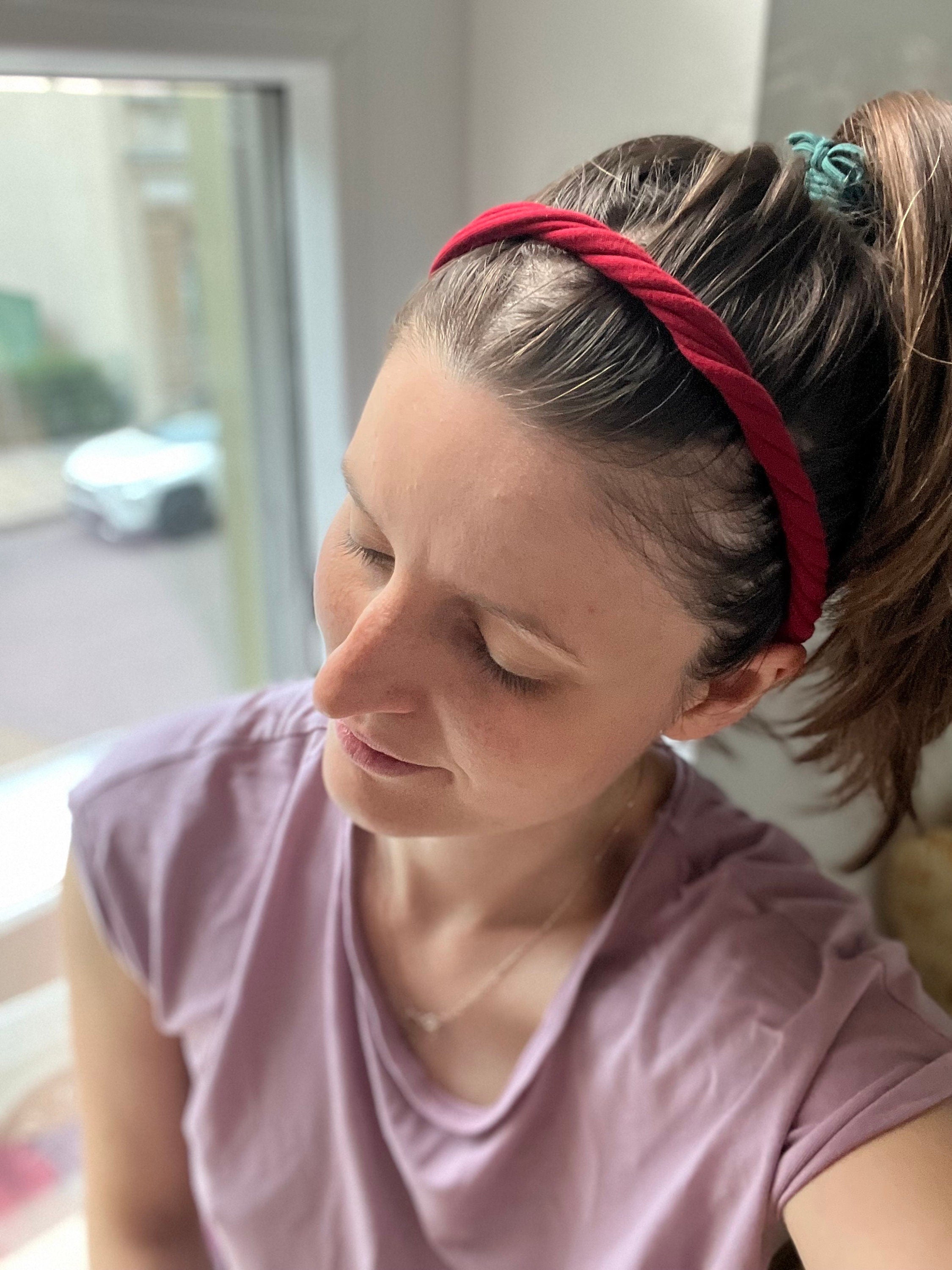 Rolled‑Up Haarband – flexibel & bequem