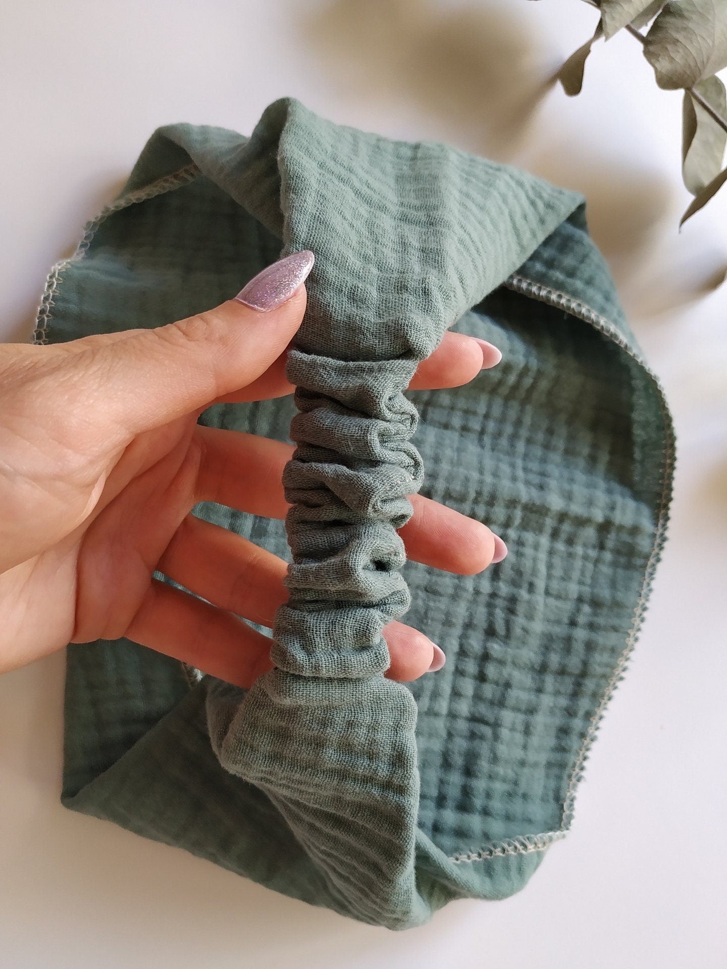 Cuty Musselin Kopftuch Bandana – angenehm & flexibel