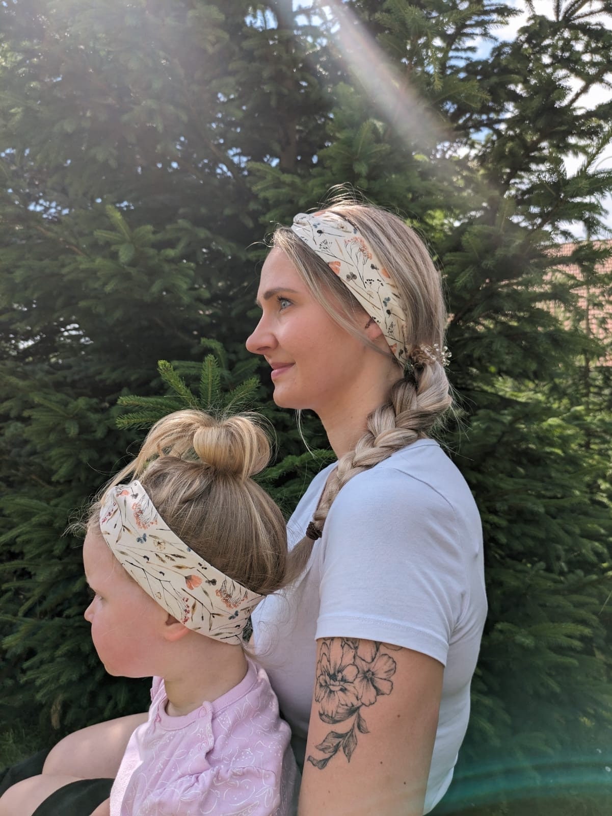 Bandeau Knoten Haarband schmal – bequem & stylisch