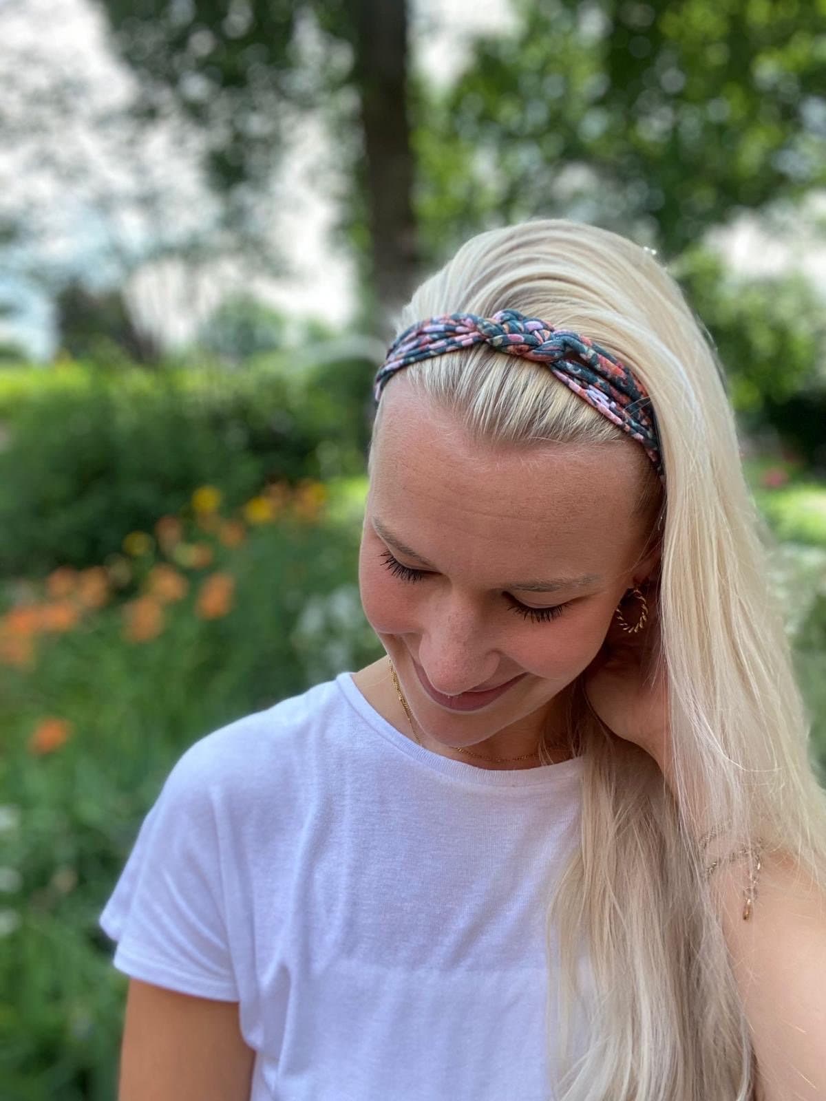 Sailor Knoten Haarband – handgemacht, dehnbar & bequem