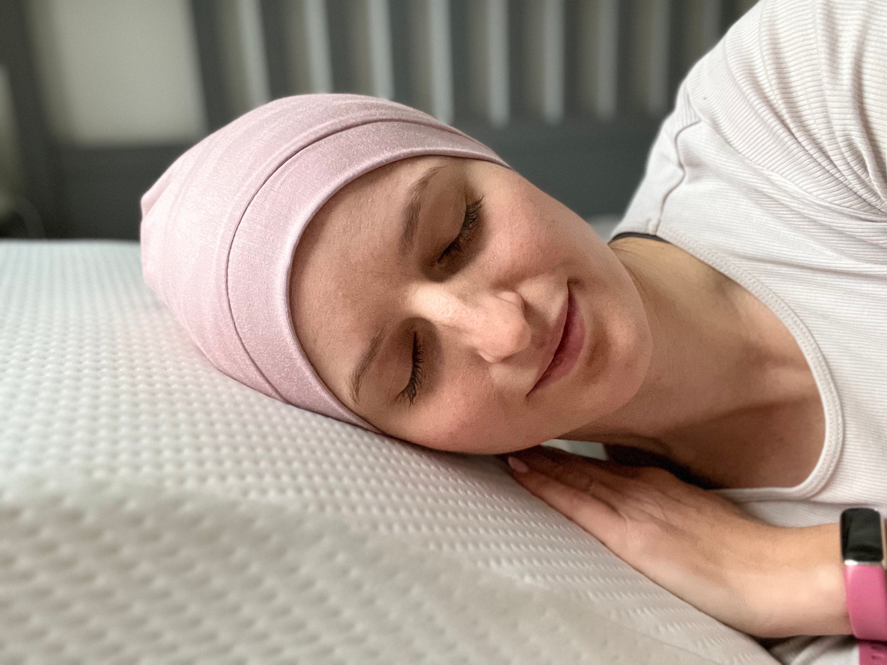 Bambus Mütze Slouchy mit Kopfbündchen – sanft & komfortabel, Chemo geeignet
