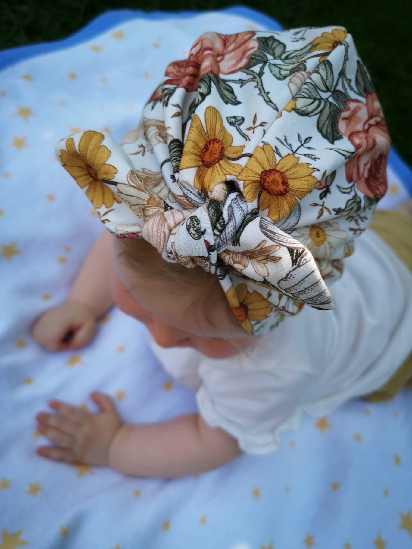 Turban mit Schleife - weiches Kopfbündchen - stylisch & komfortabel