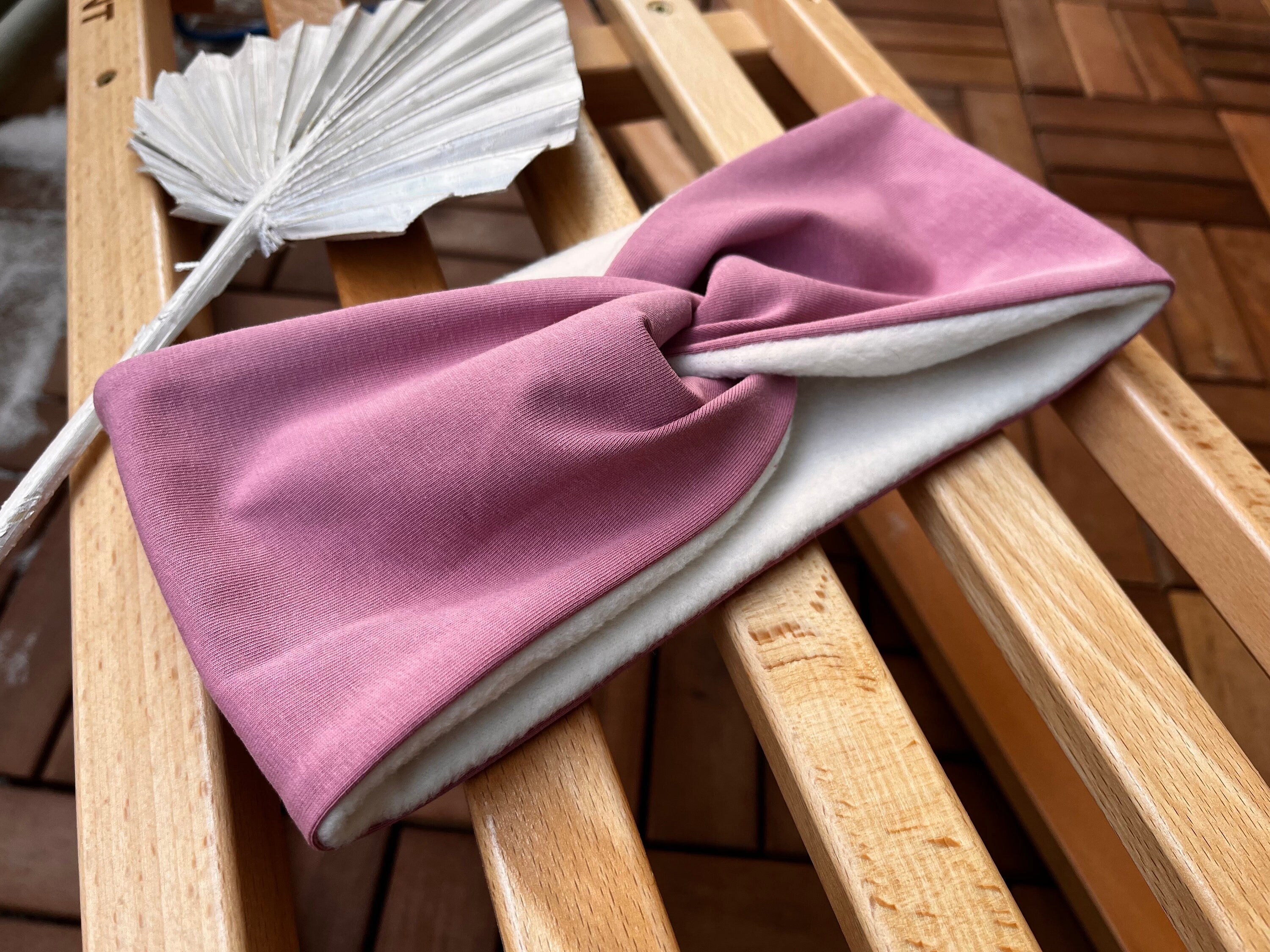 Set Bandeau Stirnband & Loopschal – komfortabel & gefüttert