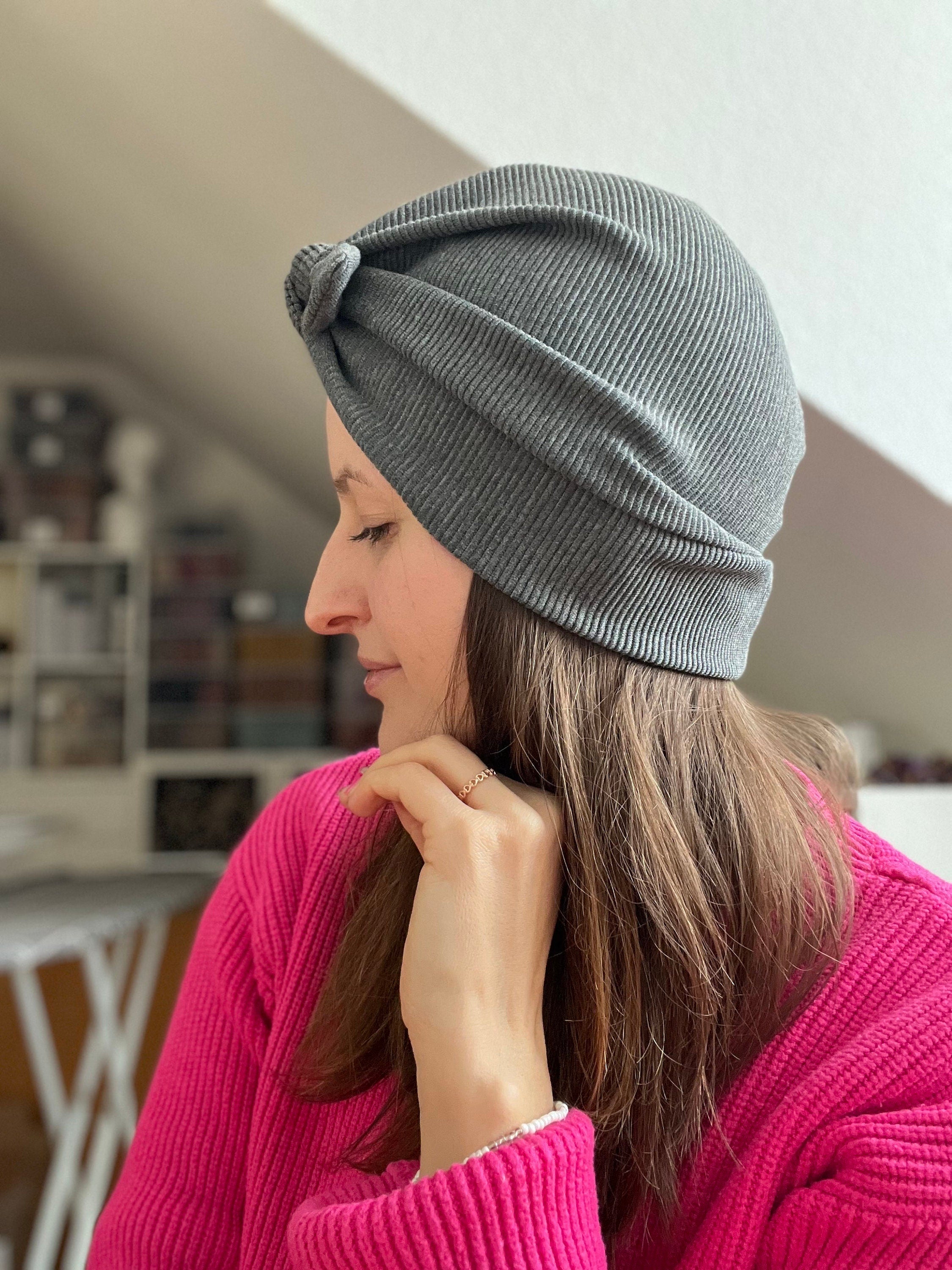 RIBB Turban Mütze mit Schleife