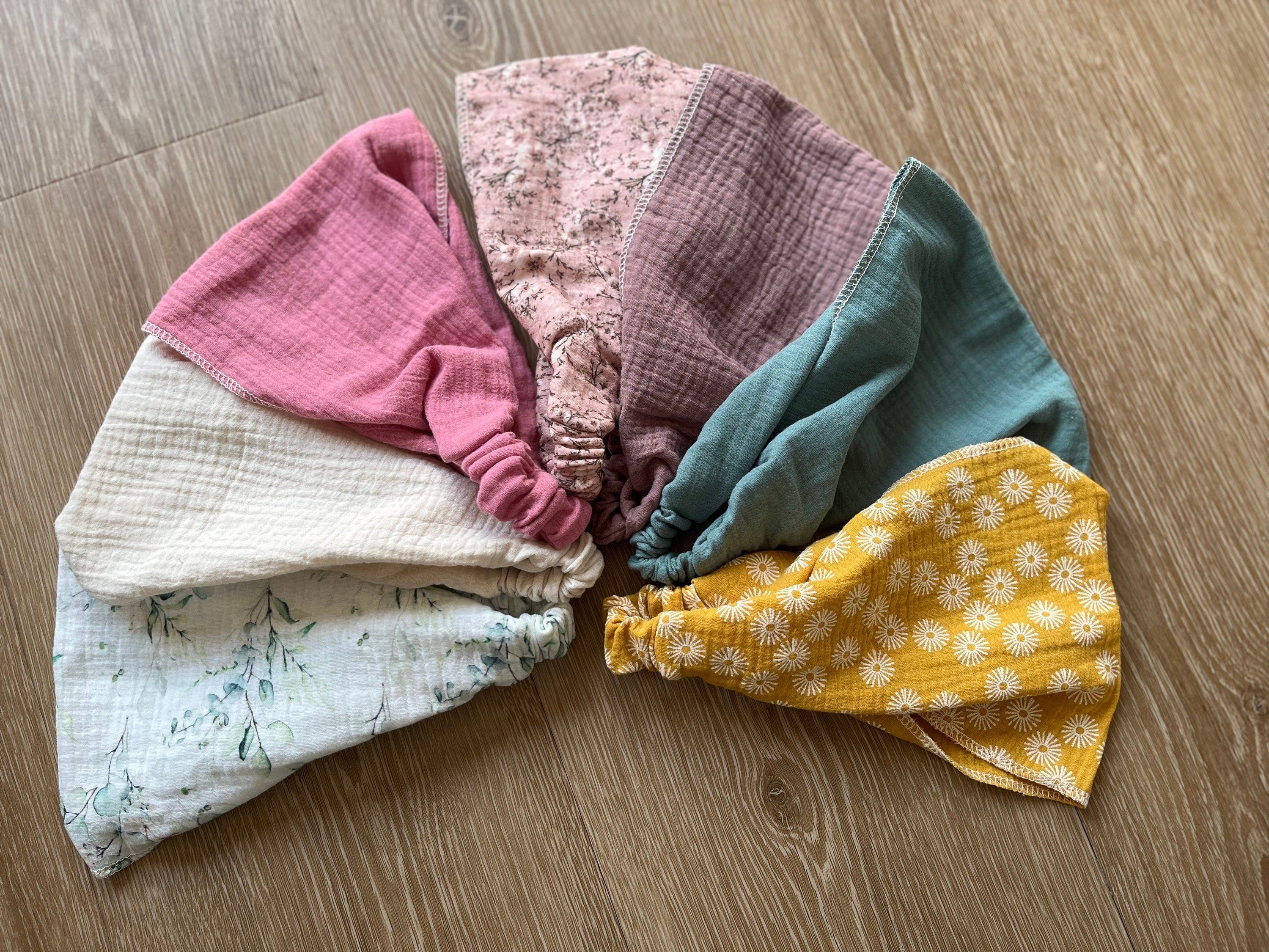 Cuty Musselin Kopftuch Bandana – angenehm & flexibel