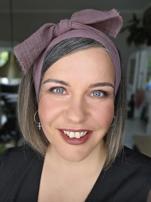 Musselin Cut Binde Haarband – nahtlos & bequem