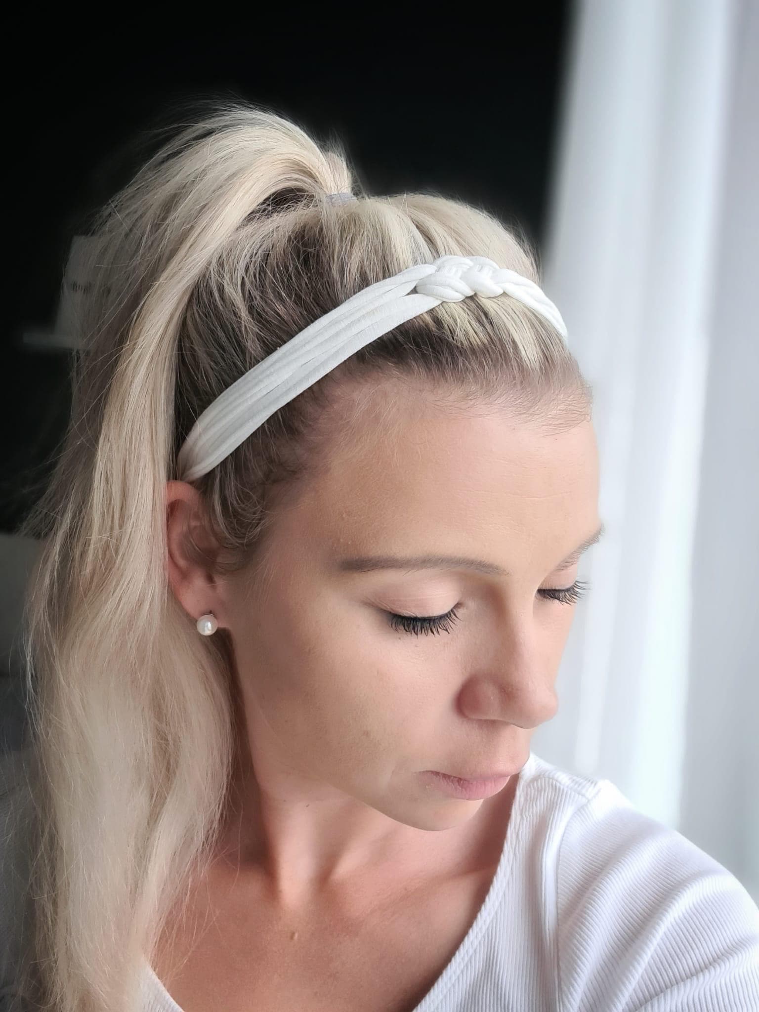 Sailor Knoten Haarband – handgemacht, dehnbar & bequem