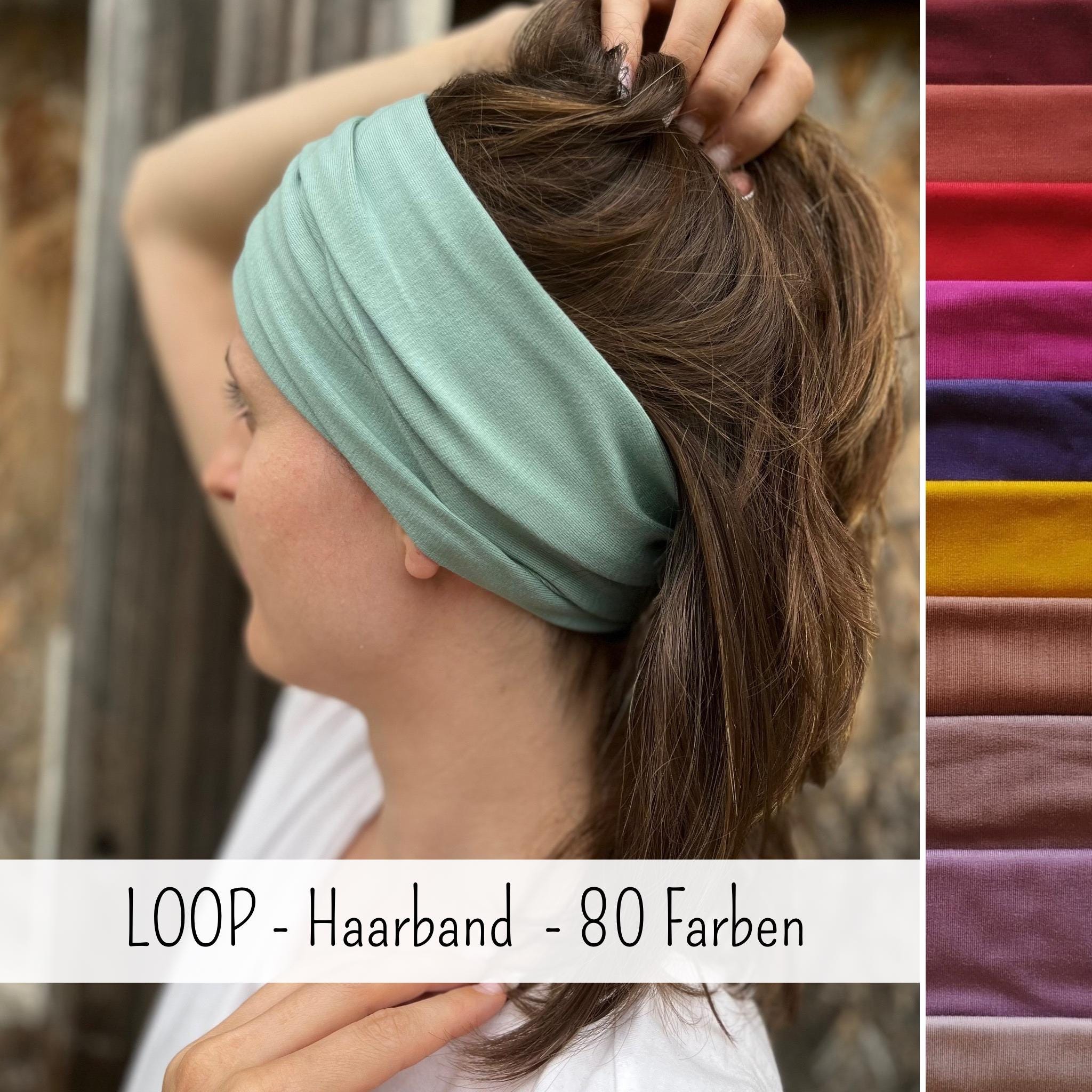 Loop Haarband - einlagig