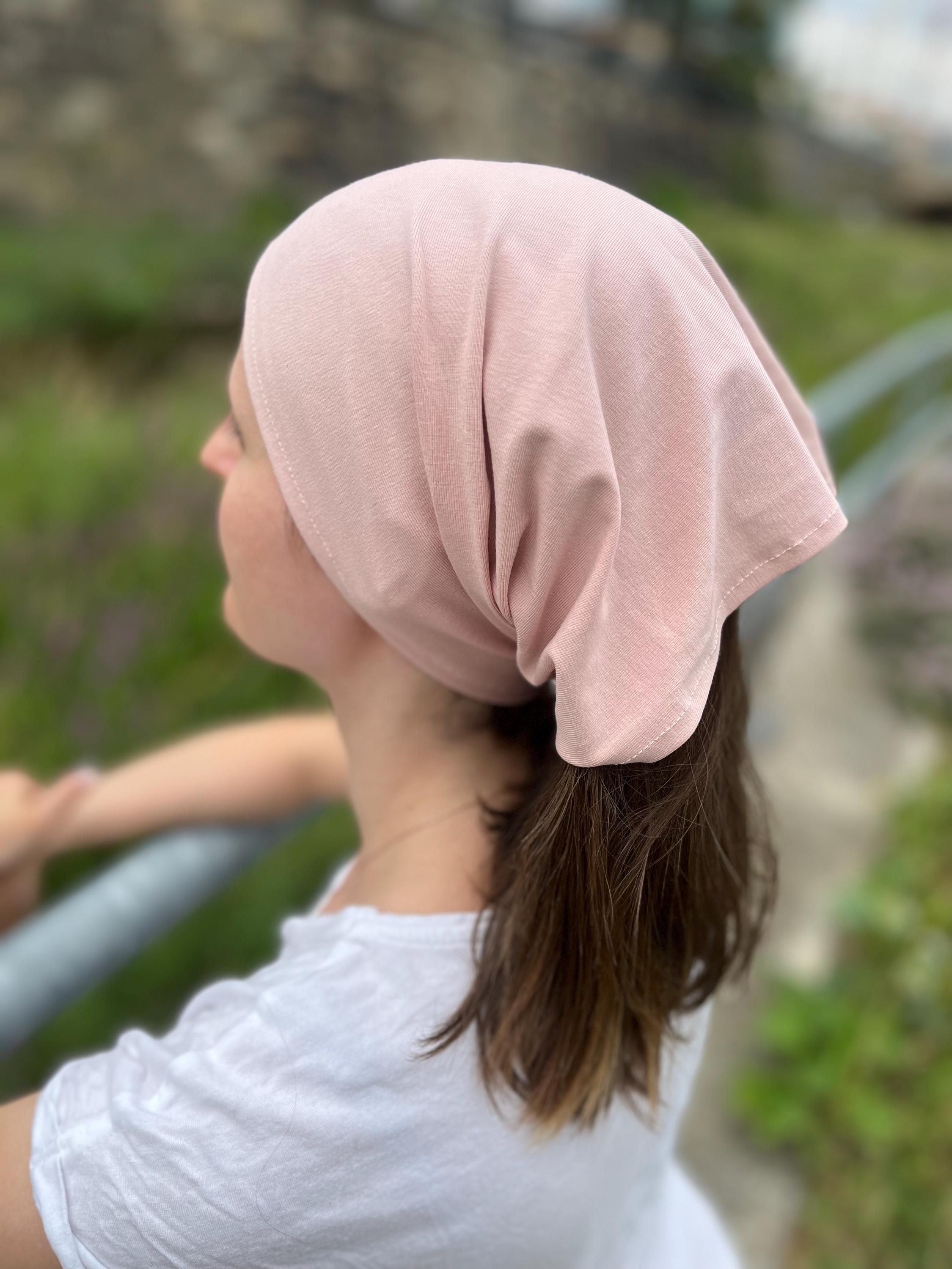 Haarband Loop Tuch abgesteppt