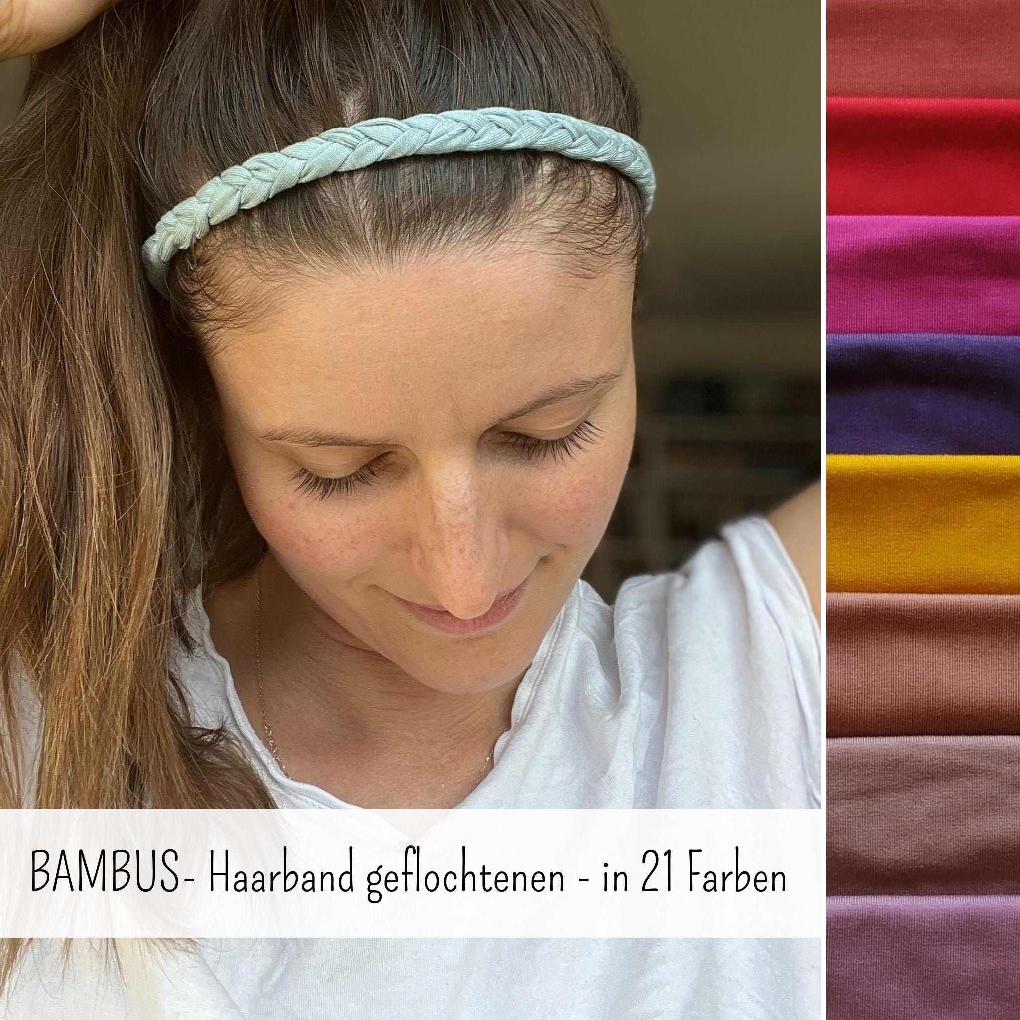 Bambus Haarband geflochten