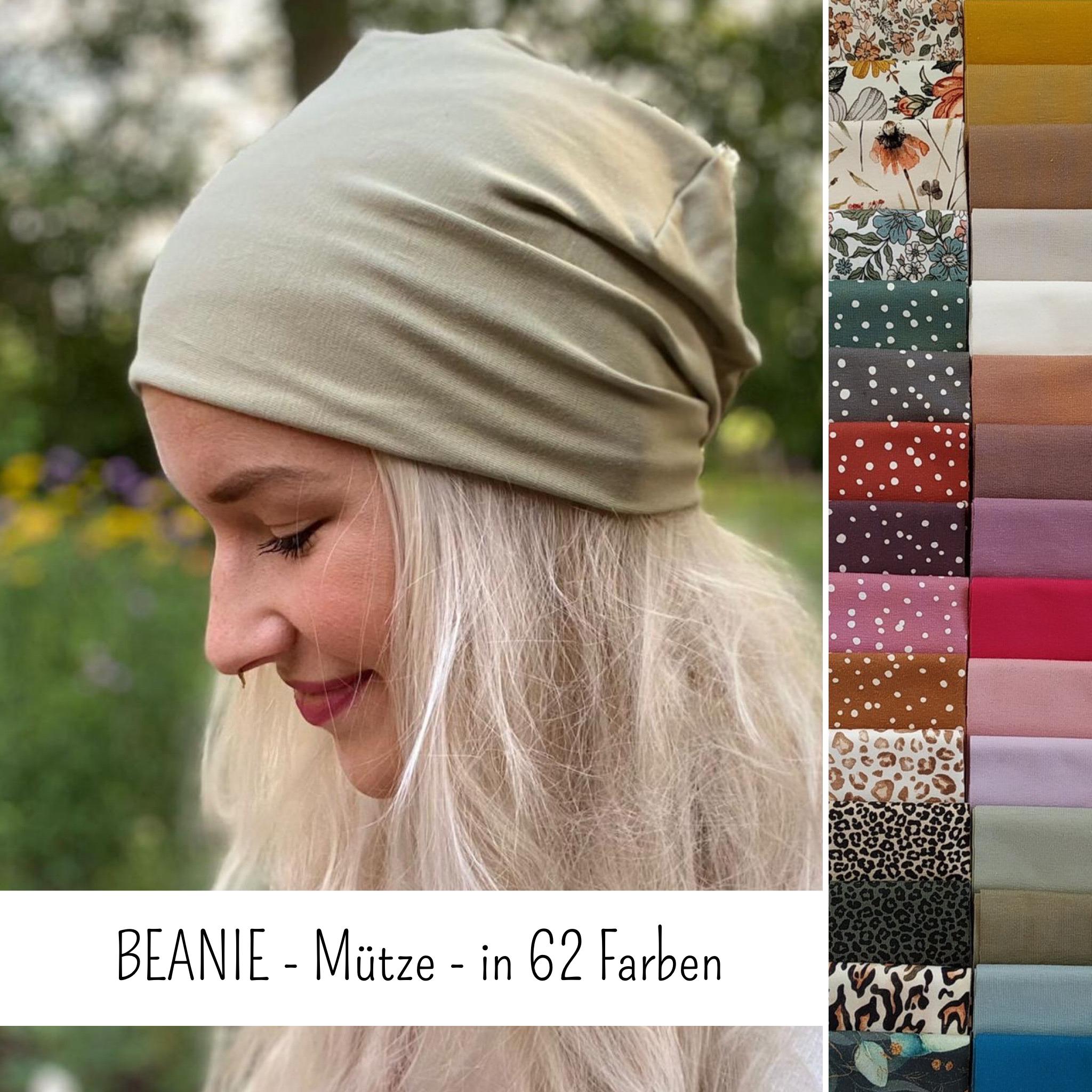 Jersey Beanie einlagig