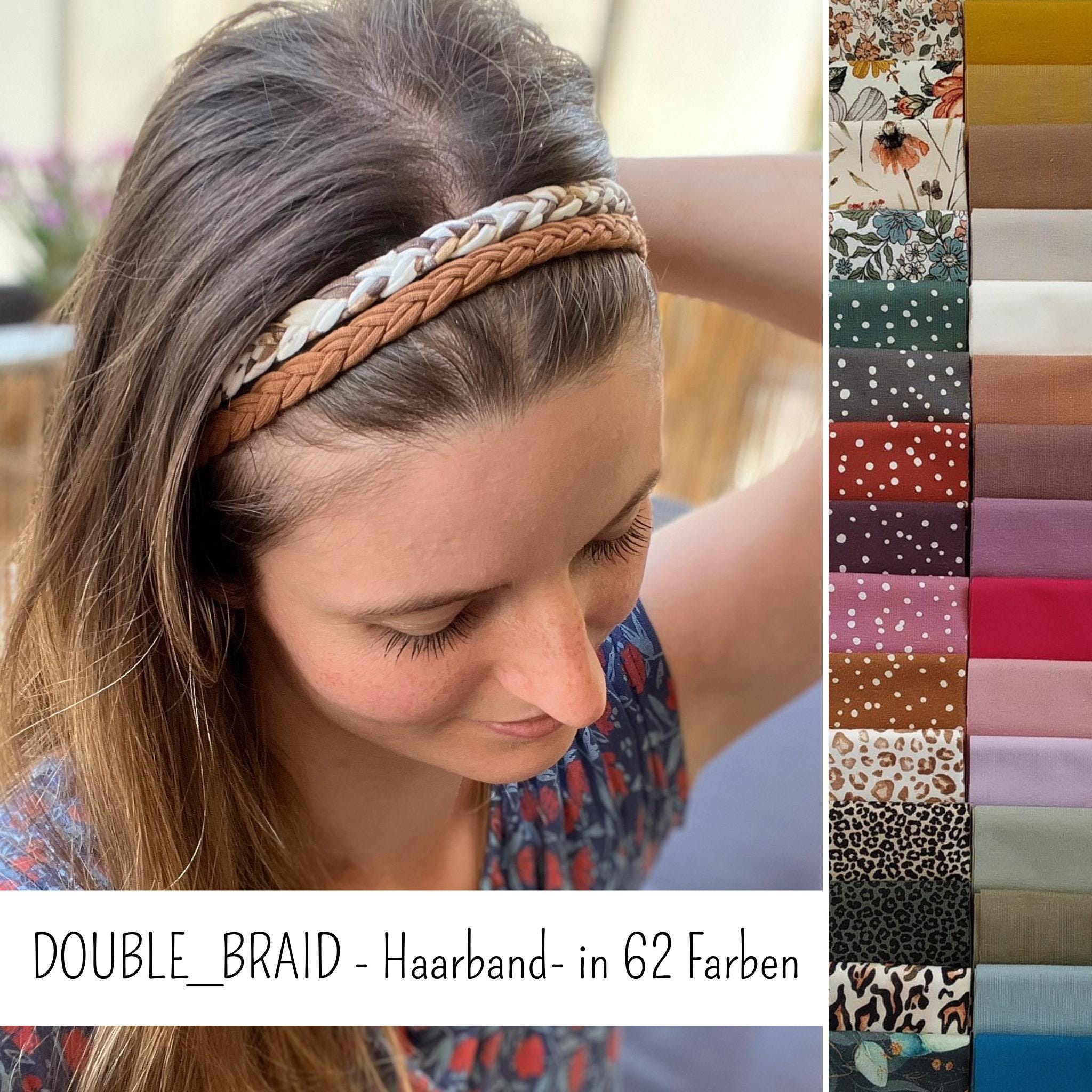 Doppelt geflochtenes Haarband
