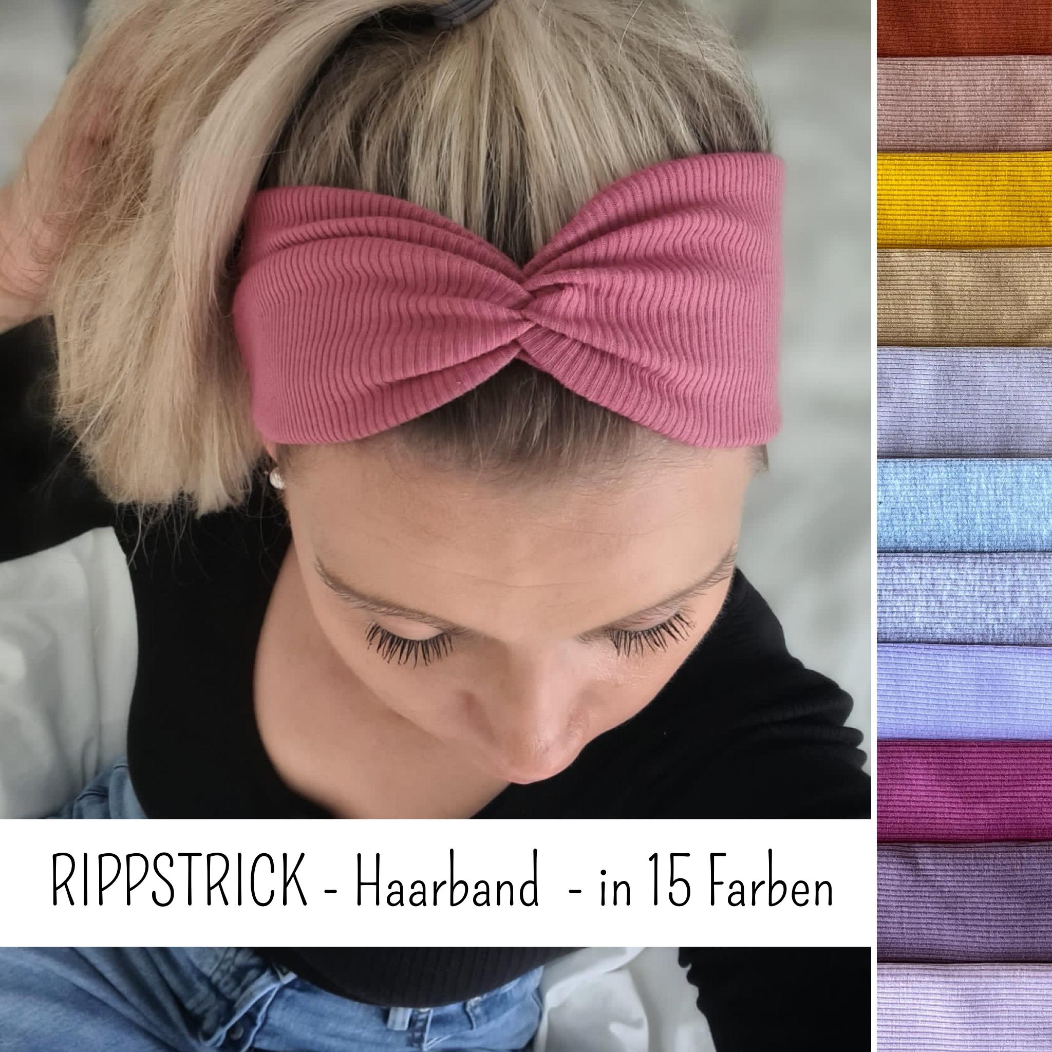 Rippstrick Twist haarband